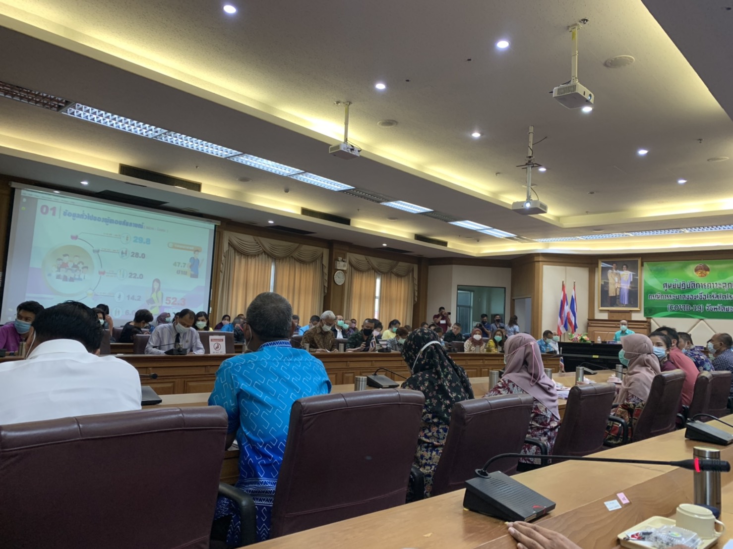 พจ.ยะลา ร่วมประชุมเตรียมการจัดงานสมโภชหลักเมืองและงานกาชาดจังหวัดยะลา ครั้งที่ 59