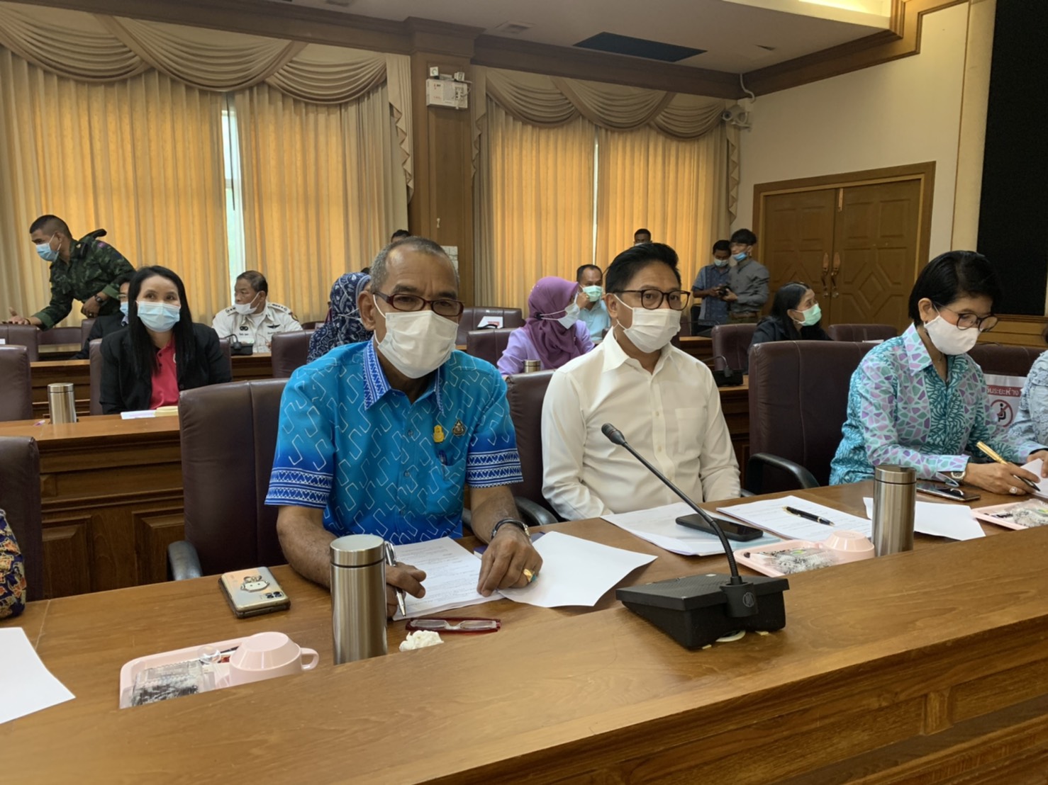 พจ.ยะลา ร่วมประชุมเตรียมการจัดงานสมโภชหลักเมืองและงานกาชาดจังหวัดยะลา ครั้งที่ 59
