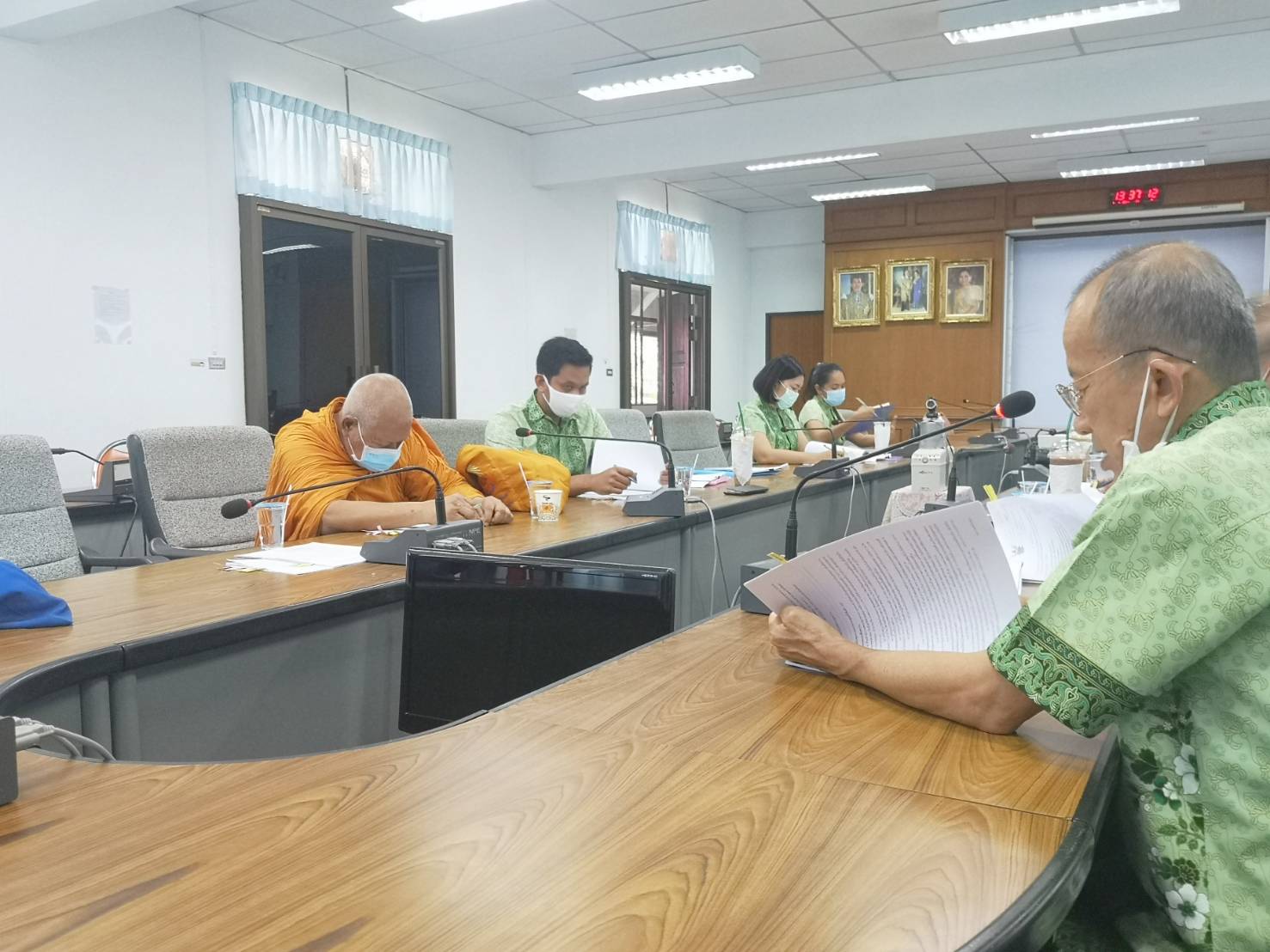 พช.ยะลา ร่วมประชุมพิจารณาโครงการเงินอุดหนุนการส่งเสริมความมั่นคงของสถาบันพระพุทธศาสนา
