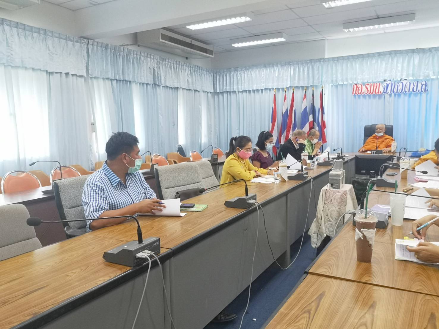 พช.ยะลา ร่วมประชุมพิจารณาโครงการเงินอุดหนุนการส่งเสริมความมั่นคงของสถาบันพระพุทธศาสนา