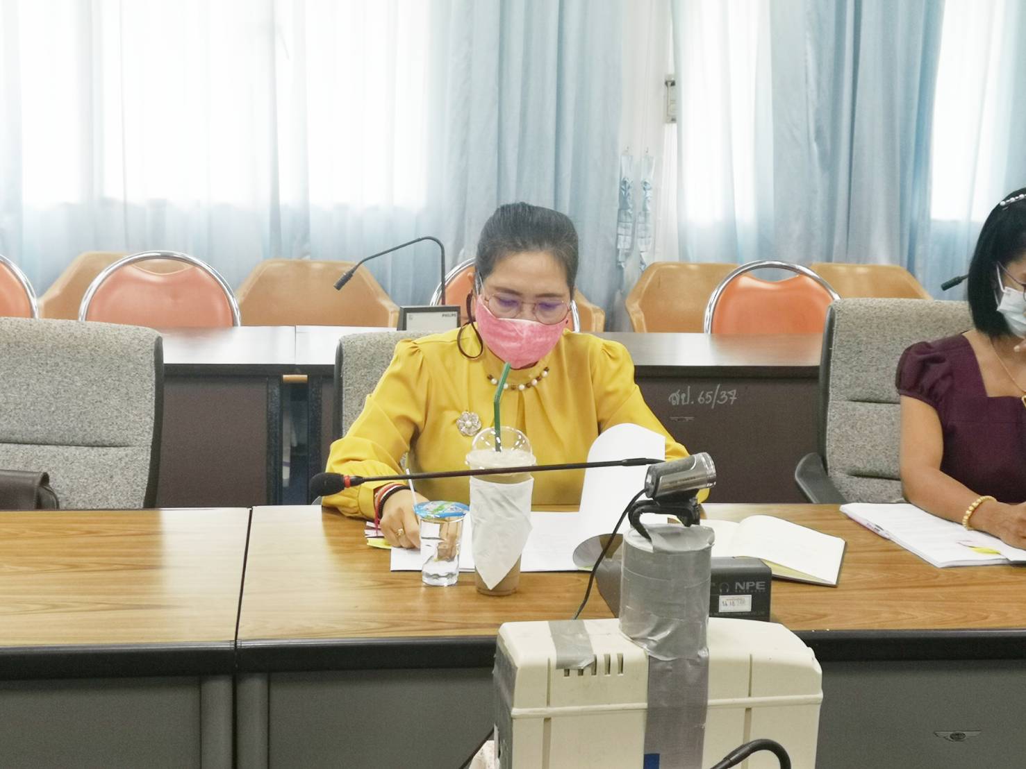 พช.ยะลา ร่วมประชุมพิจารณาโครงการเงินอุดหนุนการส่งเสริมความมั่นคงของสถาบันพระพุทธศาสนา