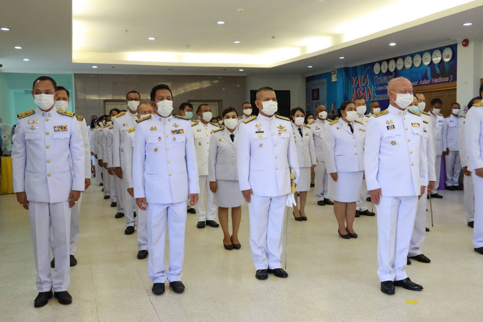 พช.ยะลา ร่วมลงนามถวายพระพรชัยมงคล สมเด็จพระกนิษฐาธิราชเจ้า กรมสมเด็จพระเทพรัตนราชสุดาฯ สยามบรมราชกุมารี เนื่องในวันคล้ายวันพระราชสมภพ 2 เมษายน 2564