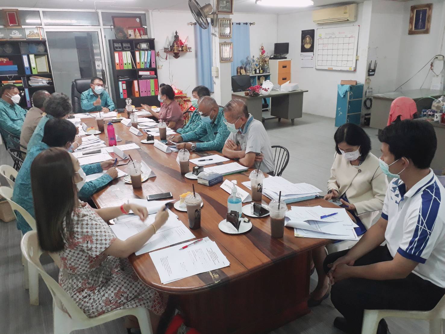 พจ.ยะลา ร่วมประชุมบริษัทประชารัฐรักสามัคคี (วิสาหกิจเพื่อสังคม)