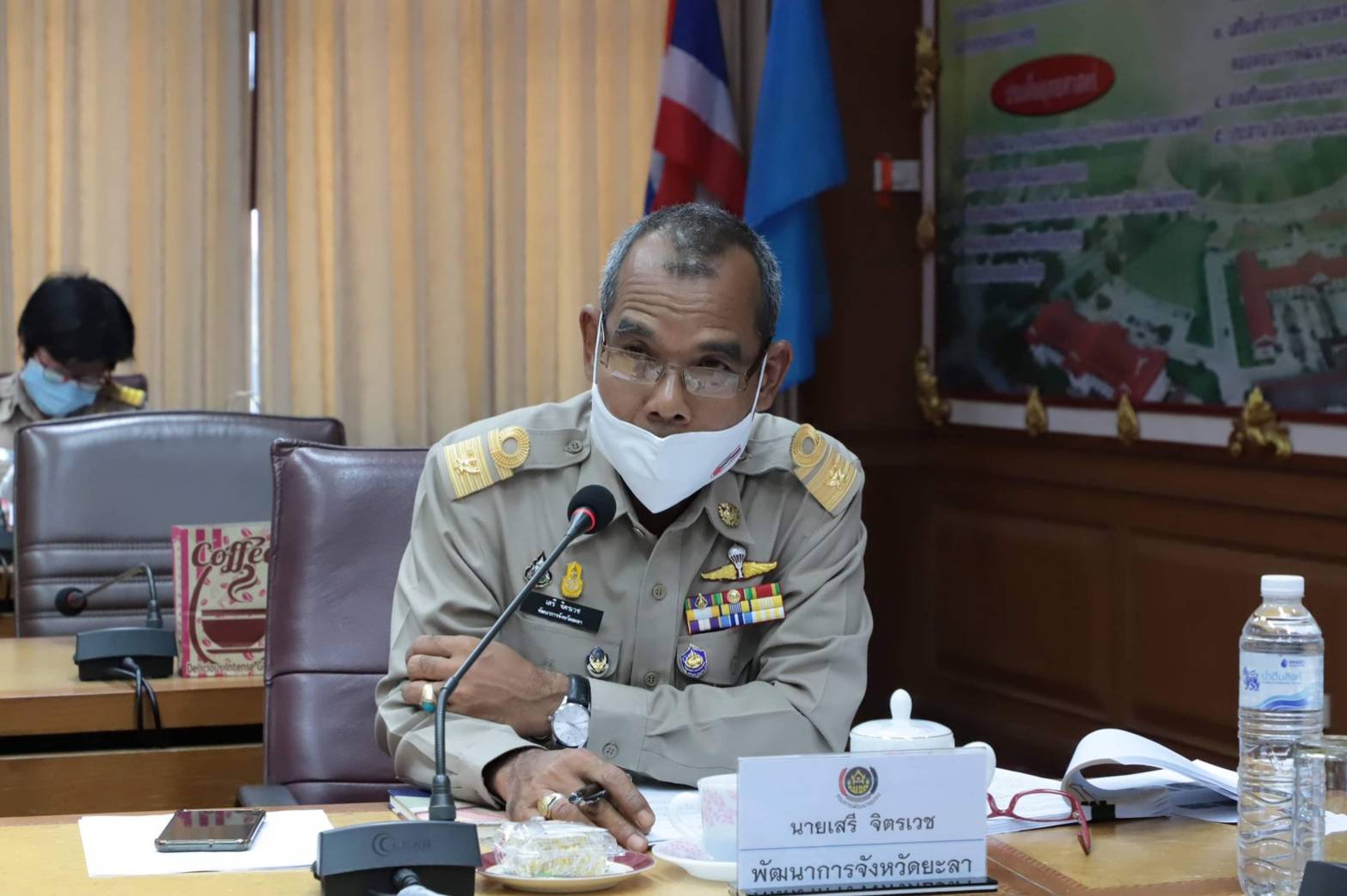 จ.ยะลา ประชุมคณะกรรมการประสานและขับเคลื่อนนโยบายสานพลังประชารัฐ (คสป.) จังหวัดยะลา ครั้งที่ 2