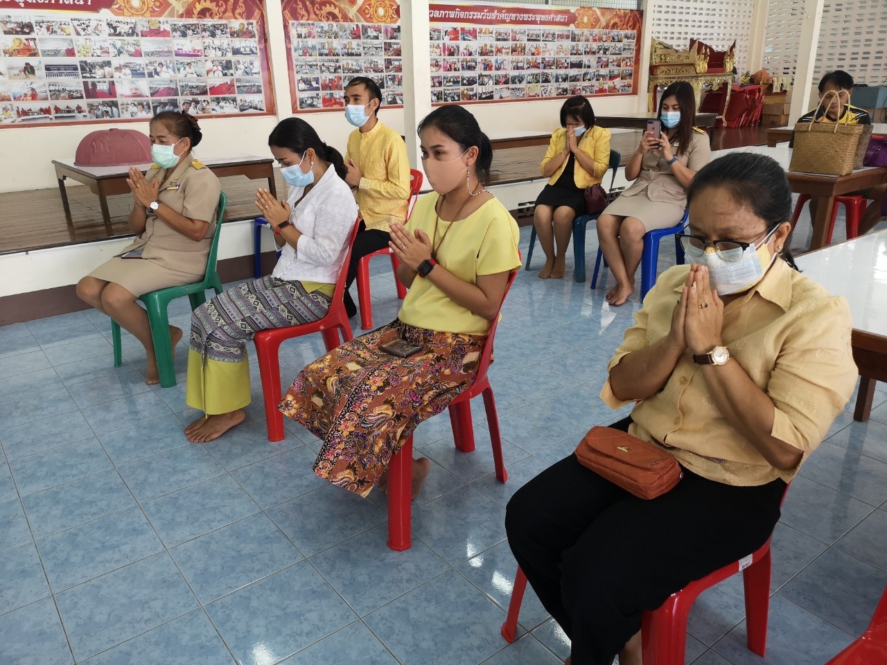 พช.ยะลา ถวายภัตตาหารพระภิกษุ สามเณร ณ วัดพุทธภูมิ พระอารามหลวง