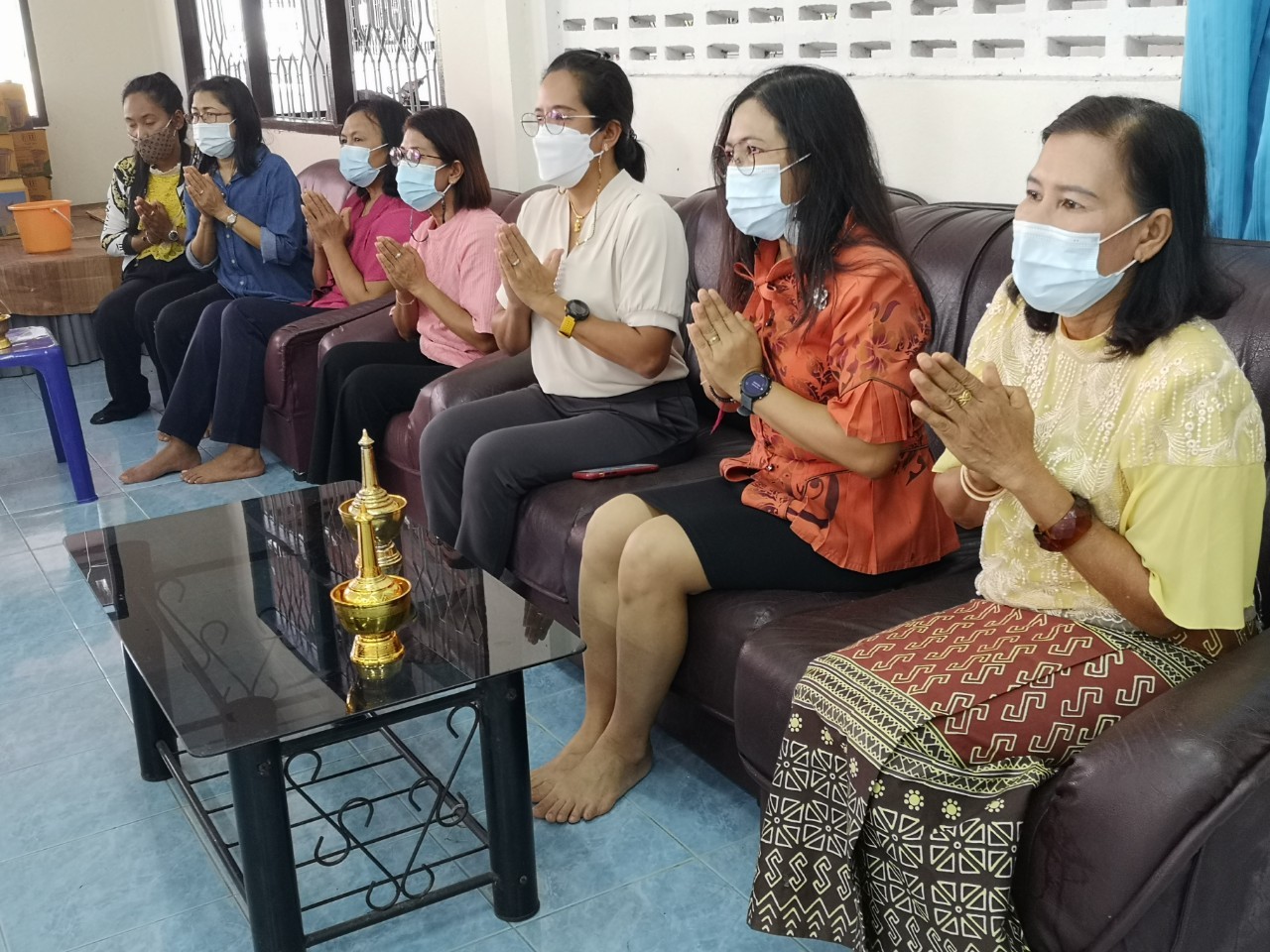 พช.ยะลา ถวายภัตตาหารพระภิกษุ สามเณร ณ วัดพุทธภูมิ พระอารามหลวง