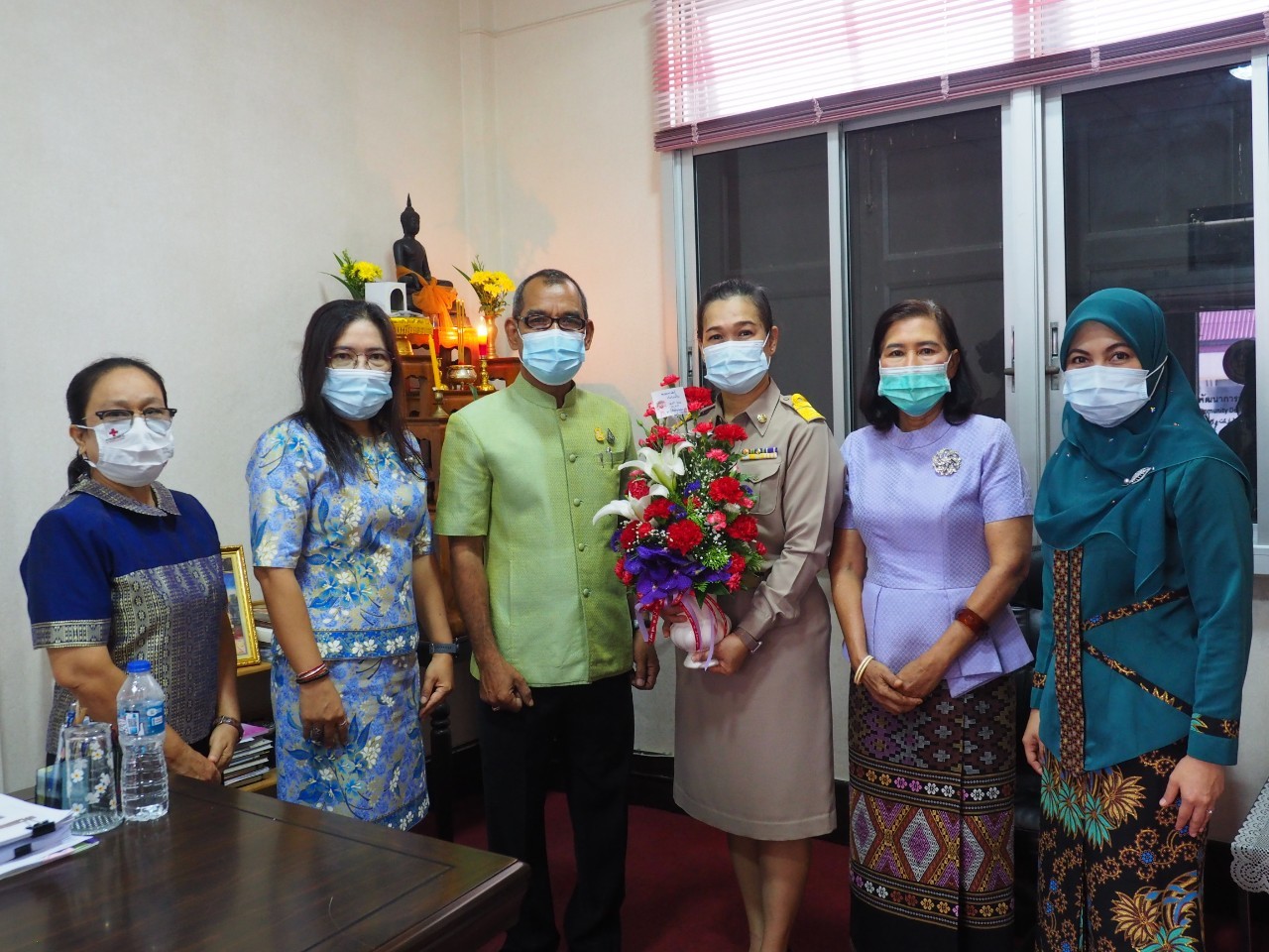 พจ.ยะลา แสดงความยินดีแก่ข้าราชการให้ดำรงตำแหน่งใหม่