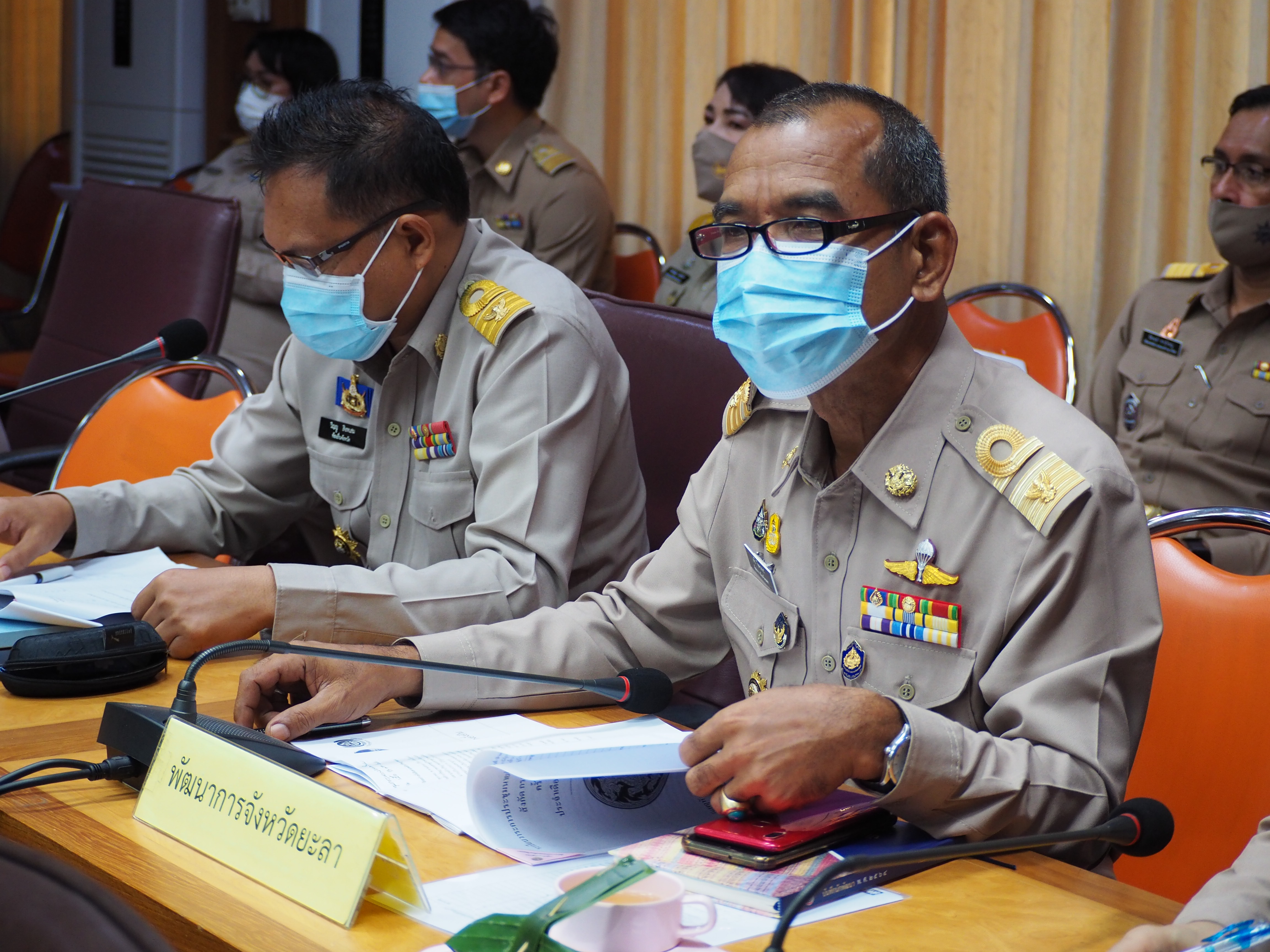 พจ.ยะลา ร่วมประชุมหัวหน้าส่วนราชการฯ มหาดไทย ครั้งที่ 5/2564