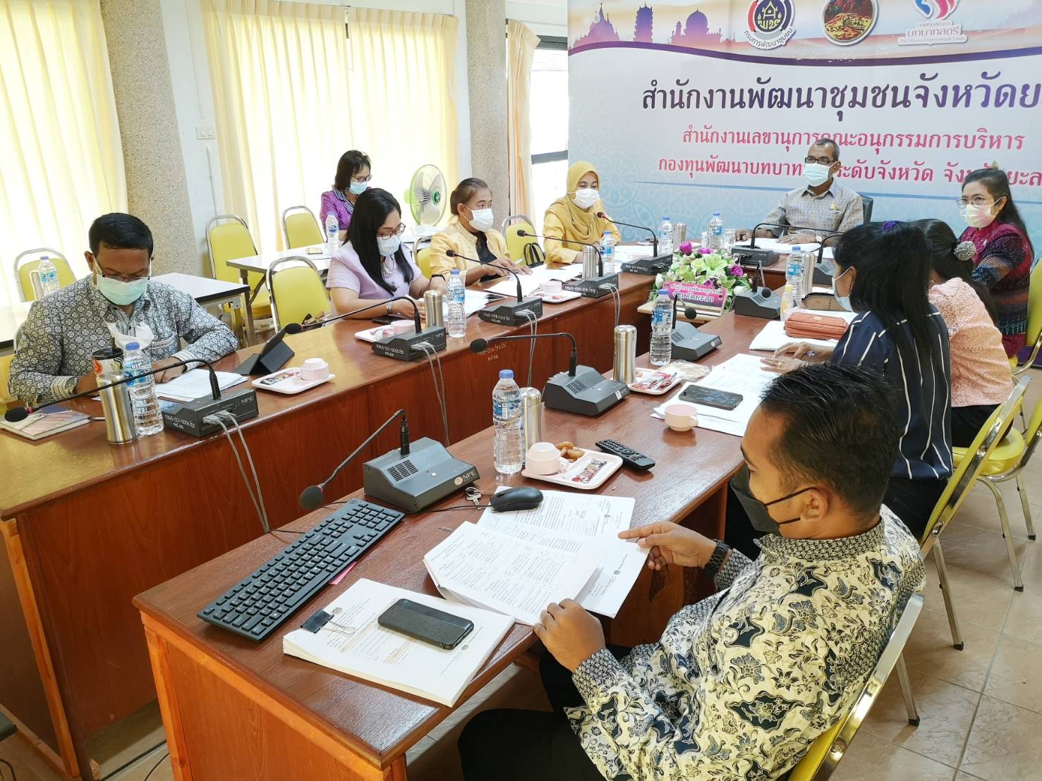 พช.ยะลา ประชุมคณะทำงานพิจารณาจัดทำข้อตกลงการปฏิบัติราชการฯ รอบการประเมินที่ 2