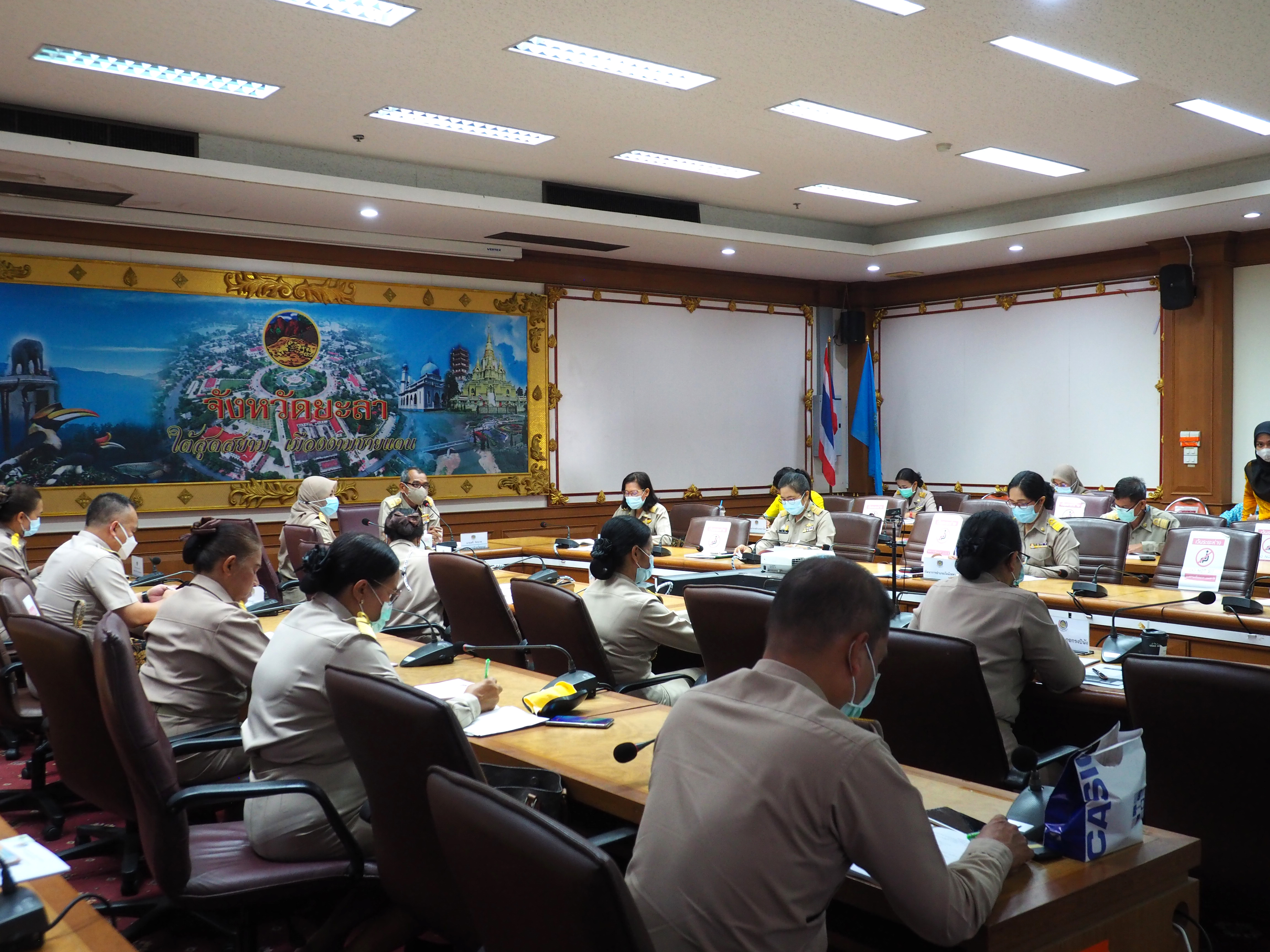 พช.ยะลา จัดประชุมการถ่ายทอดตัวชี้วัดค่าเป้าหมายการประเมินผลการปฏิบัติราชการ ปีงบประมาณ พ.ศ.2564 รอบการประเมินที่ 2