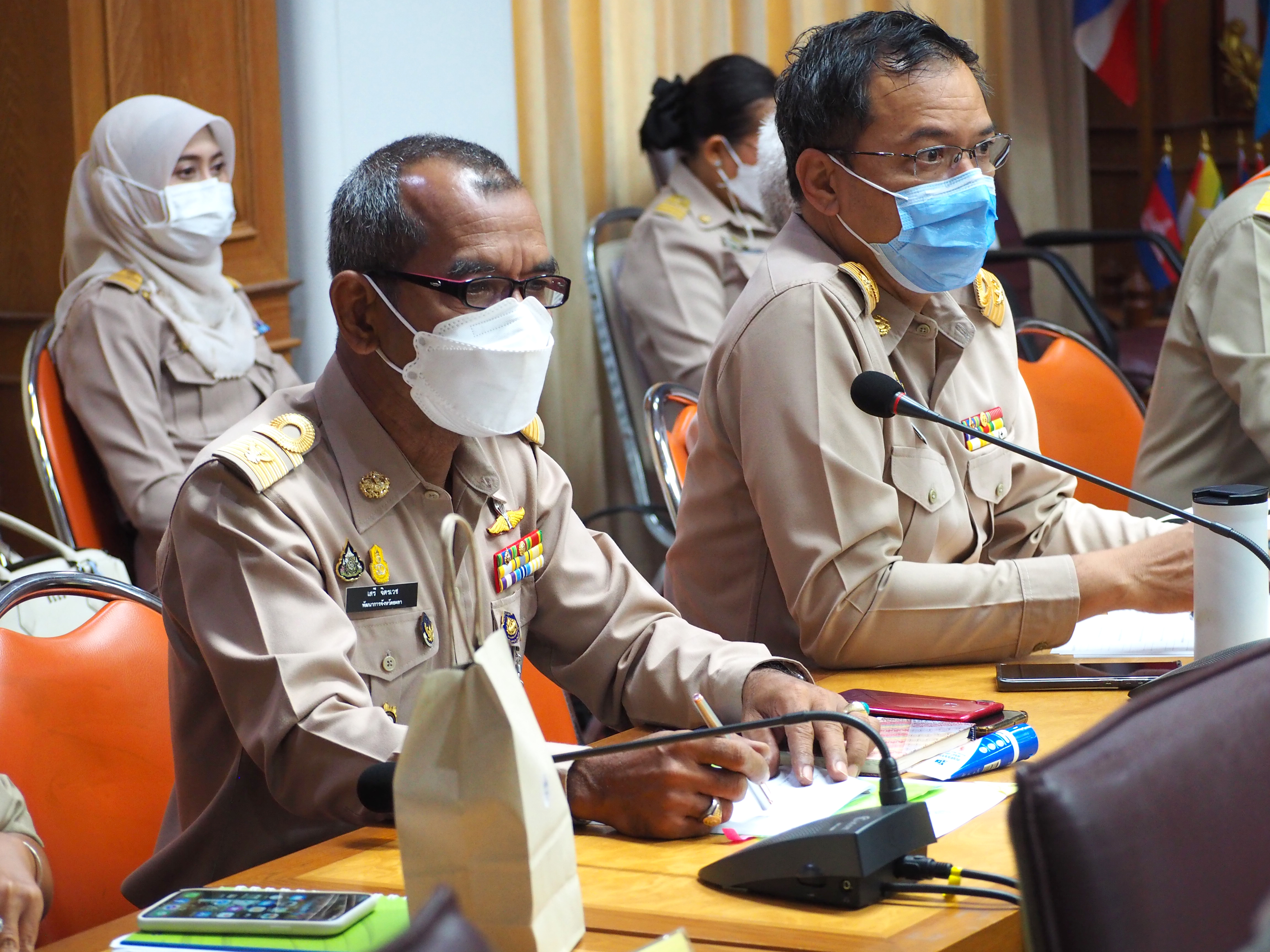 พจ.ยะลา ร่วมประชุมหัวหน้าส่วนราชการฯ มหาดไทย ครั้งที่ 6/2564