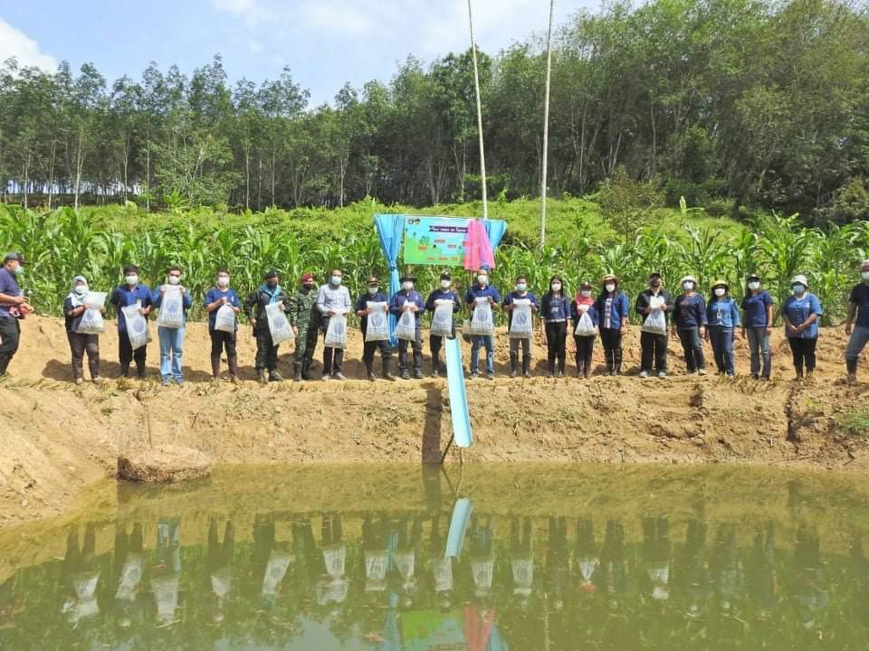 พช.ธารโต จ.ยะลา เปิดศูนย์เรียนรู้ทฤษฎีใหม่รูปแบบ “โคก หนอง นา”