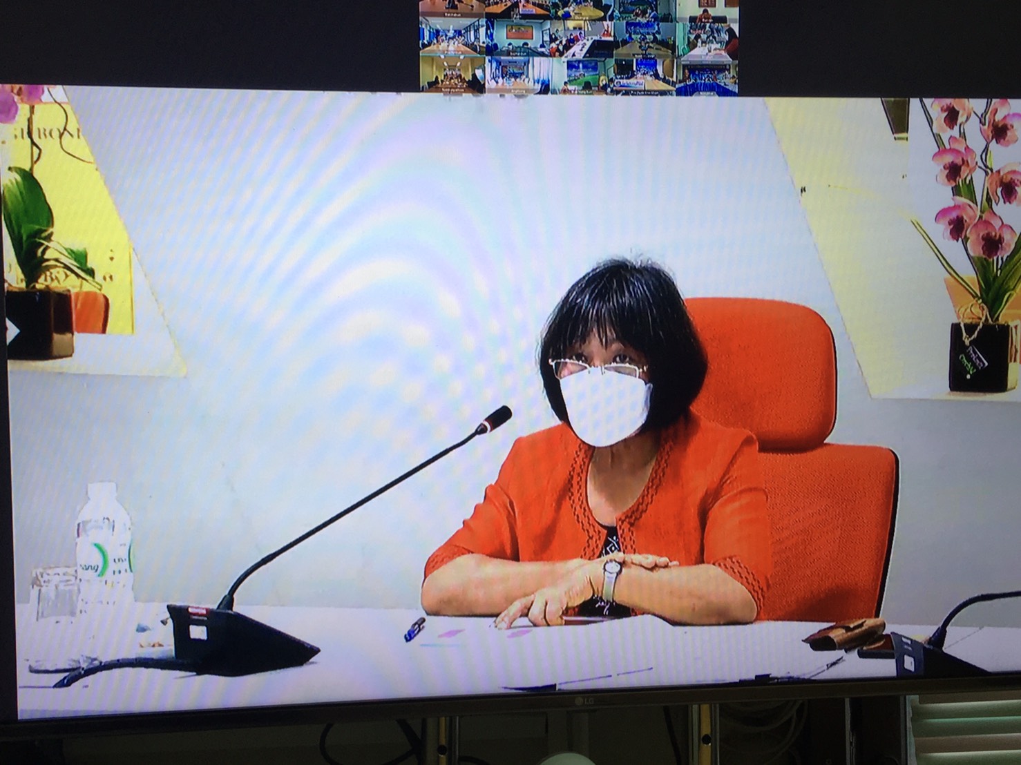 พจ.ยะลารับชมการประชุมรายงานผลการใช้จ่ายงบประมาณ ครั้งที่ 4/2564