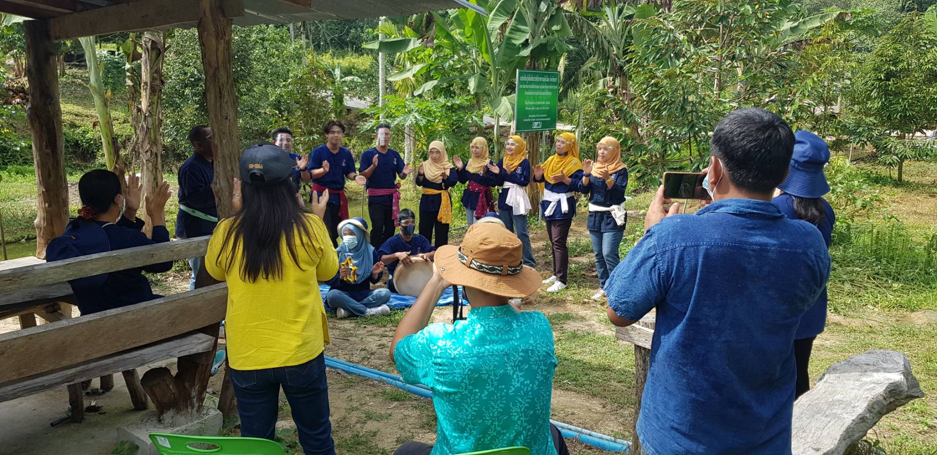 พช.ยะลา ถ่ายทำคลิปวีดิโอเพลงมาร์ชพัฒนาชุมชน