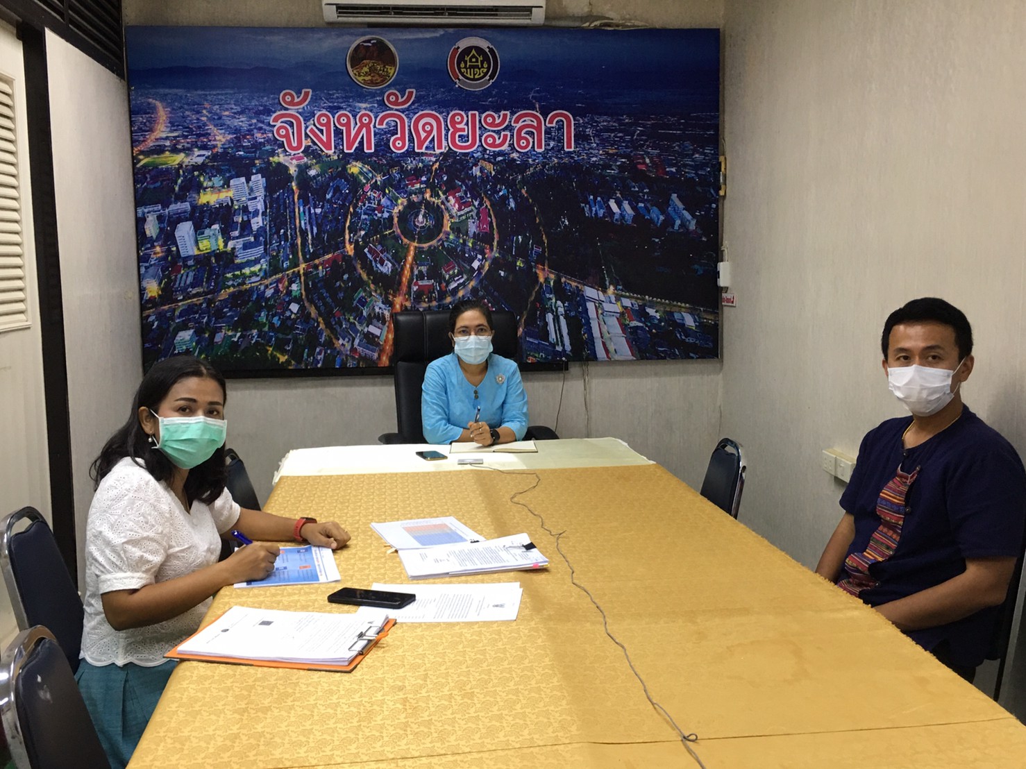 พช.ยะลา : ประชุมเตรียมพร้อมการบริหารการจัดเก็บข้อมูล จปฐ. และ กชช.2ค