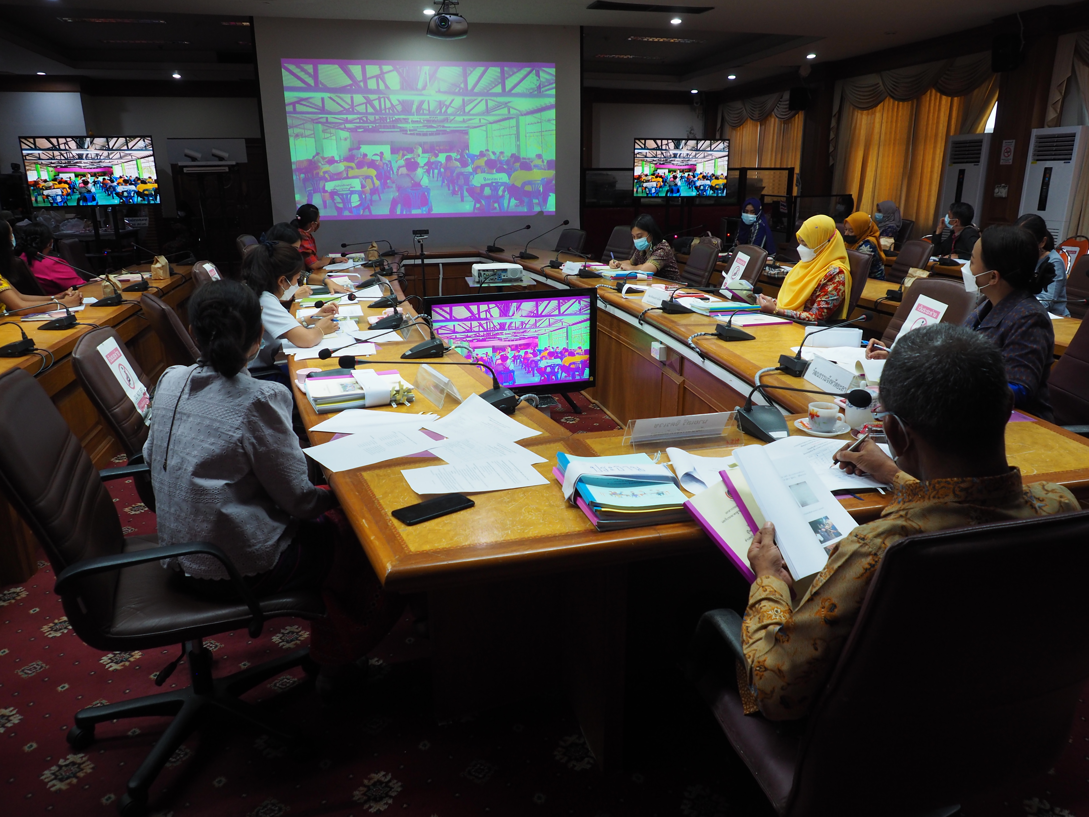 พช.ยะลา ประชุมประเมินมาตรฐานการพัฒนาชุมชน (มชช.) ประจำปี 2564
