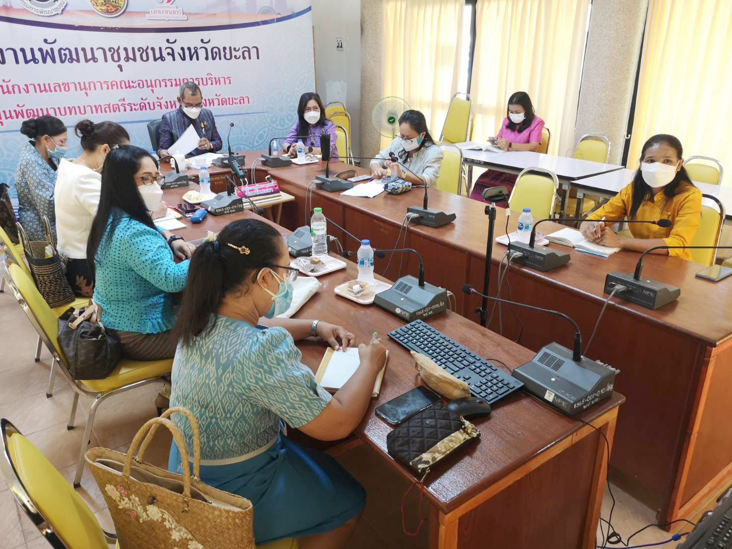พช.ยะลา ร่วมประชุมกรมการพัฒนาชุมชน ครั้งที่ 8/2564