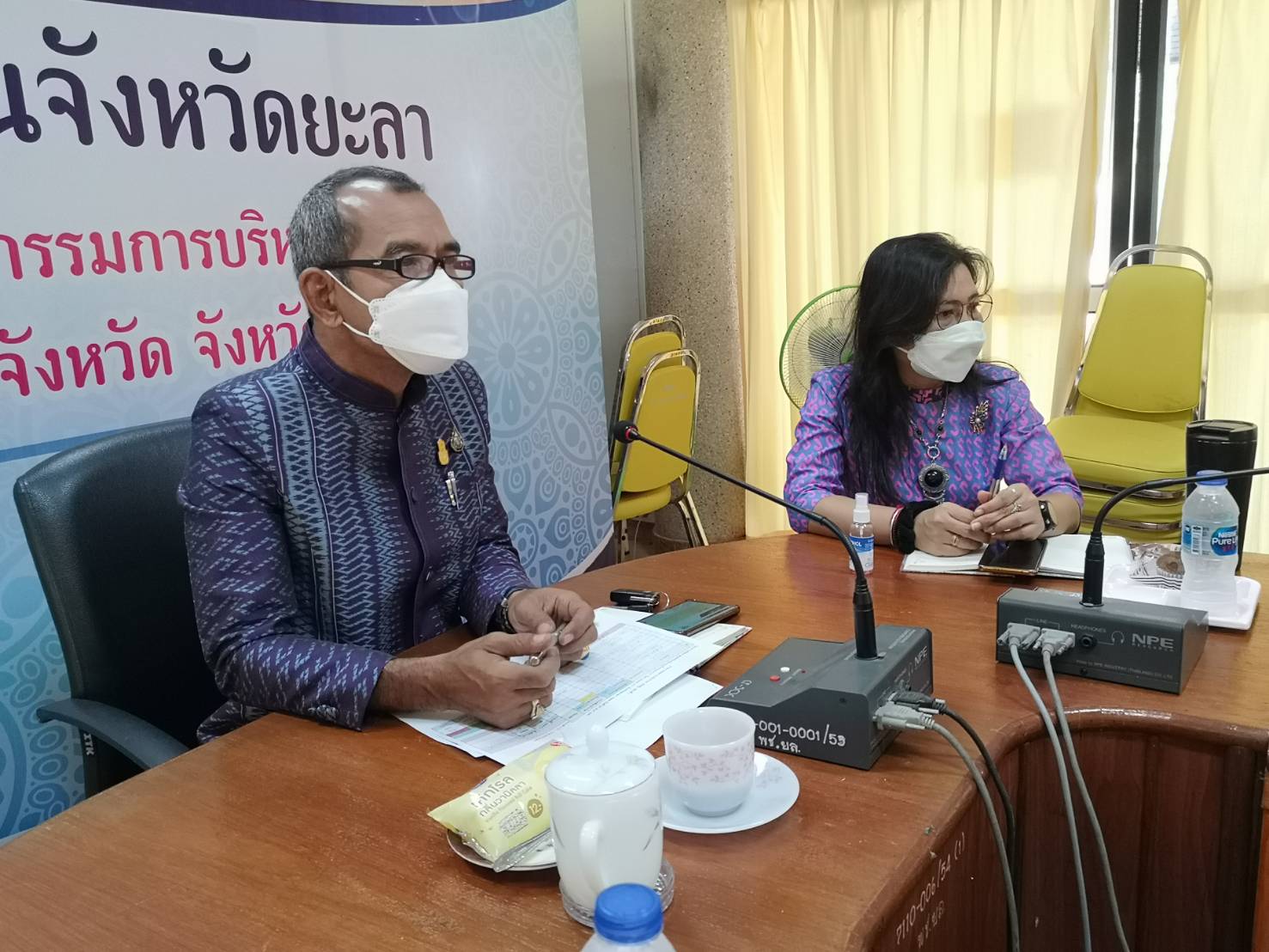 พช.ยะลา ร่วมประชุมกรมการพัฒนาชุมชน ครั้งที่ 8/2564