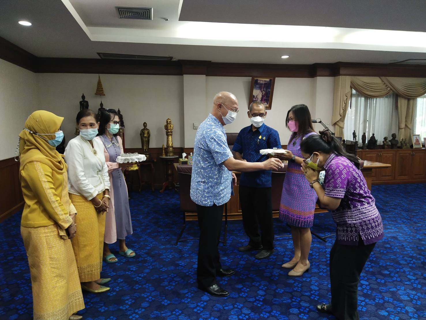 พช. ยะลา ร่วมแสดงมุทิตาจิต แด่ผู้ว่าราชการจังหวัดยะลา และรองผู้ว่าราชการจังหวัดยะลา
