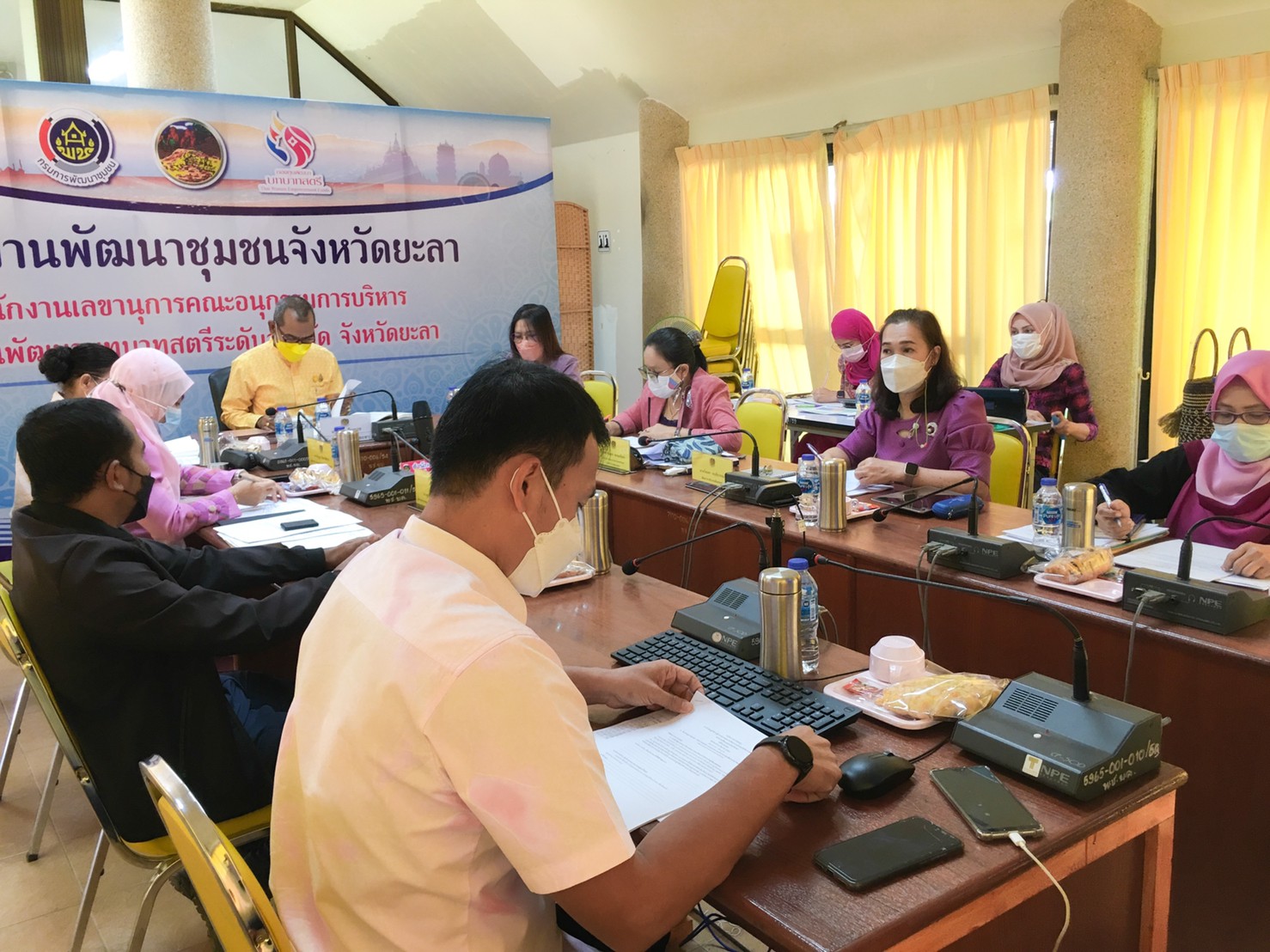 พช.ยะลา ประชุมผู้บริหาร/ผอ.กลุ่มงาน/พัฒนาการอำเภอ ครั้งที่ 7