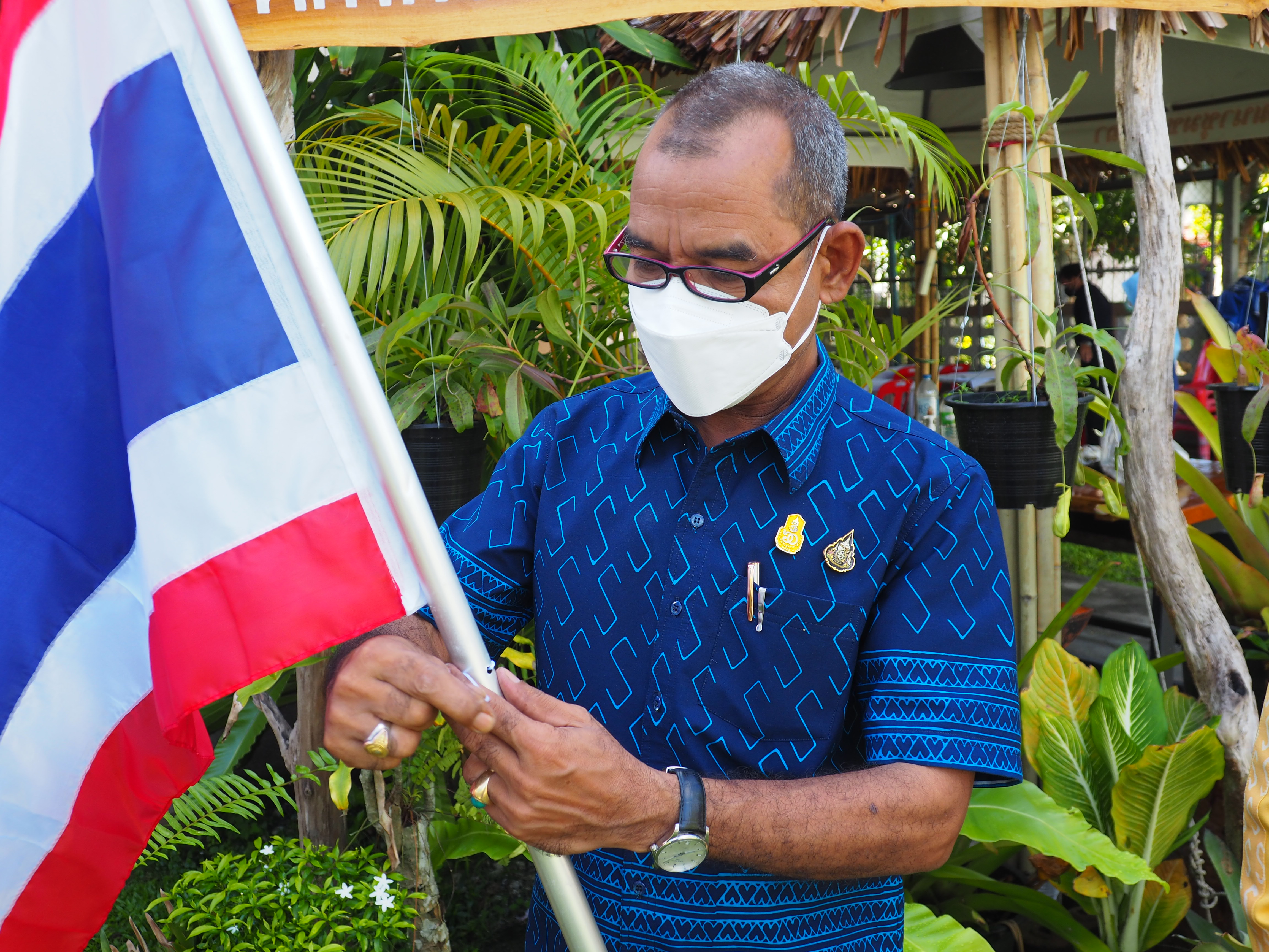 พจ.ยะลา ร่วมกิจกรรมเนื่องในวันพระราชทานธงชาติไทย 28 กันยายน The National Flag Day ประจำปี 2564