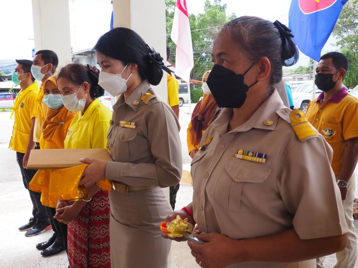 พช. ยะลา ร่วมเปิดศูนย์ผู้นำจิตอาสาพัฒนาชุมชน  ผ่านระบบ Zoom Cloud Meeting