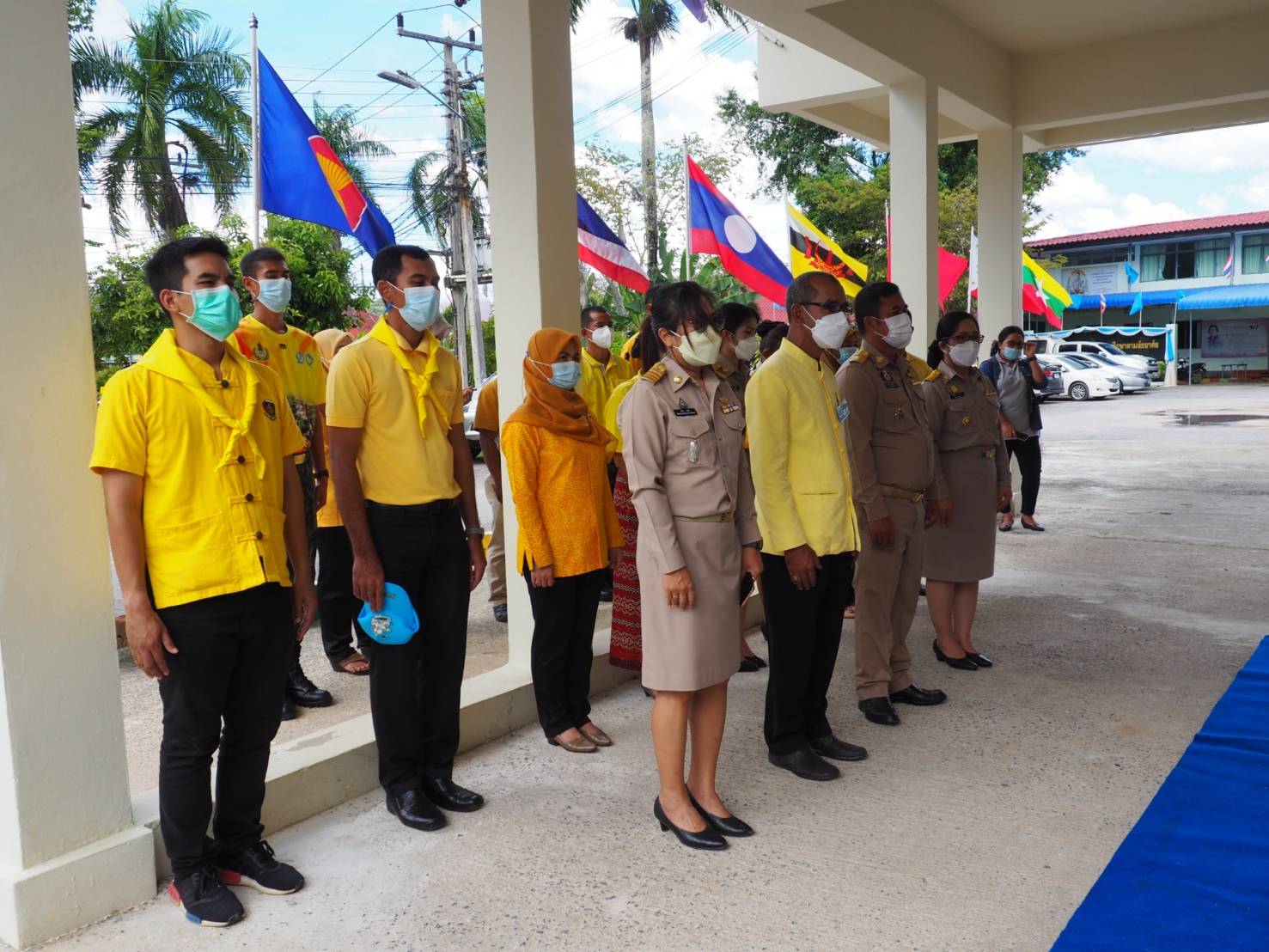 พช. ยะลา ร่วมเปิดศูนย์ผู้นำจิตอาสาพัฒนาชุมชน  ผ่านระบบ Zoom Cloud Meeting