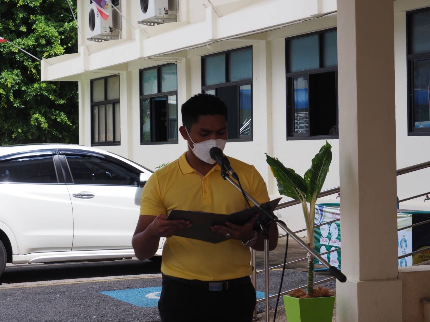 พช. ยะลา ร่วมเปิดศูนย์ผู้นำจิตอาสาพัฒนาชุมชน  ผ่านระบบ Zoom Cloud Meeting