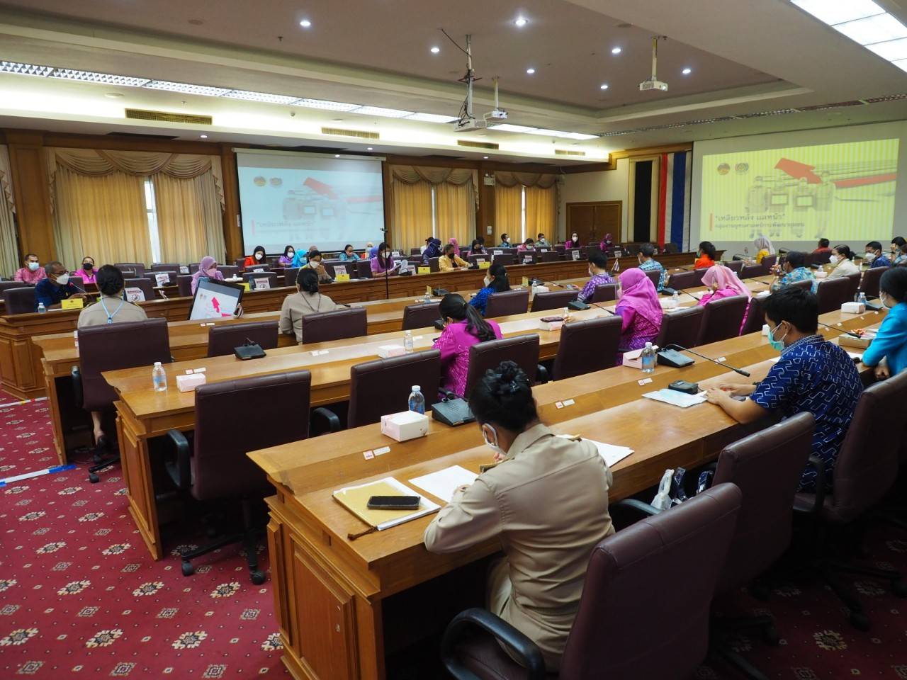 พช.ยะลา จัดประชุมโครงการพัฒนาศักยภาพเจ้าหน้าที่พัฒนาชุมชนยะลา “เหลียวหลังแลหน้า”
