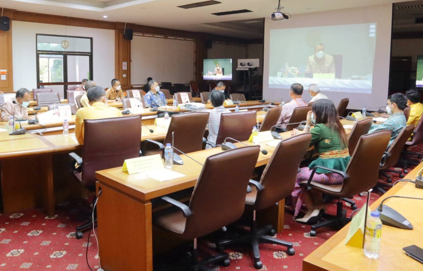พช.ยะลา ร่วมประชุมรับมอบนโยบายและชี้แจงข้อราชการสำคัญของปลัดกระทรวงมหาดไทย ผ่านระบบวีดิทัศน์ทางไกล (VCS)