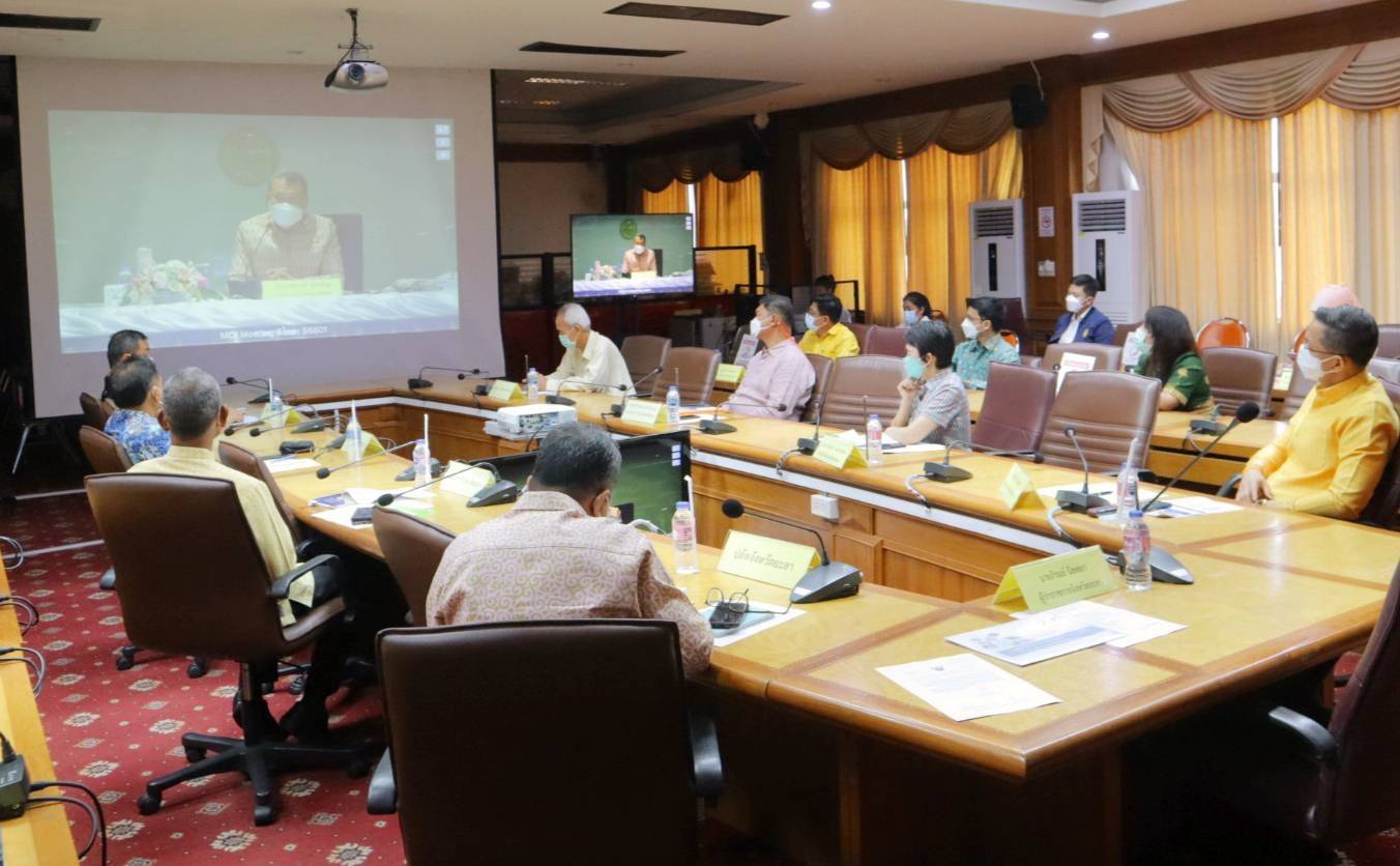 พช.ยะลา ร่วมประชุมรับมอบนโยบายและชี้แจงข้อราชการสำคัญของปลัดกระทรวงมหาดไทย ผ่านระบบวีดิทัศน์ทางไกล (VCS)