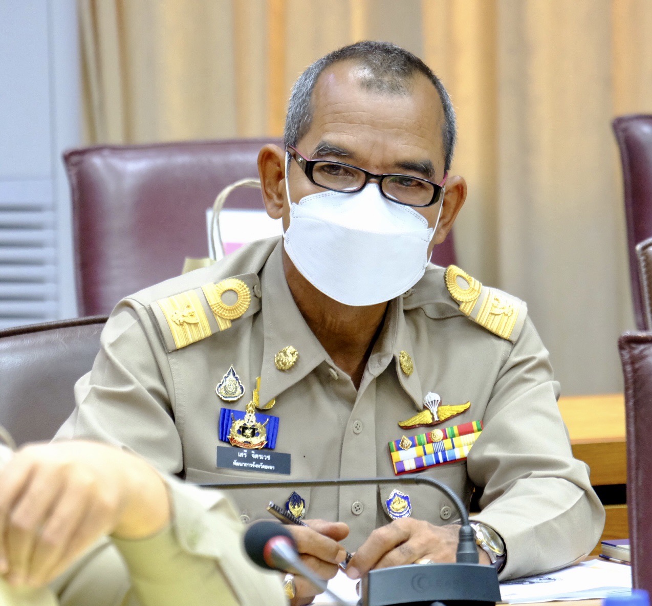 พจ.ยะลา ร่วมประชุมหัวหน้าส่วนราชการฯ มหาดไทย ครั้งที่ 8/2564