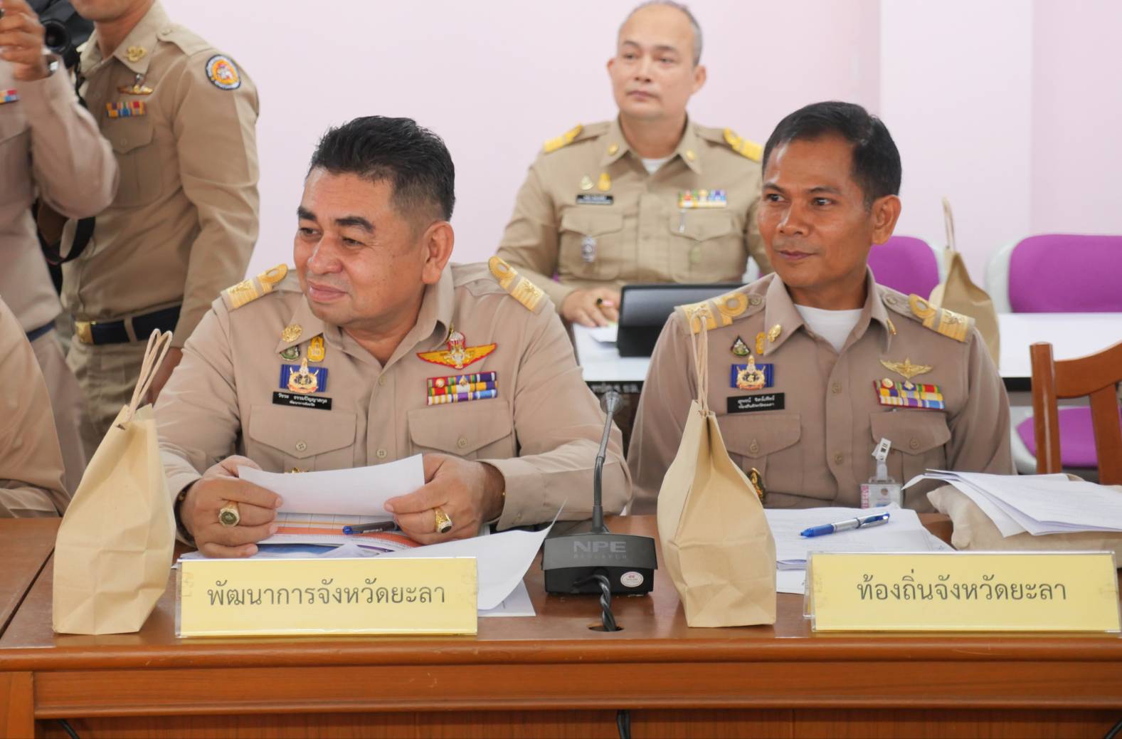 พช.ยะลา เข้าร่วมประชุมประจำเดือนนายอำเภอ และหัวหน้าส่วนราชการ