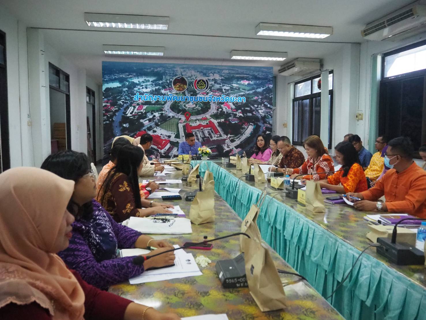 พช.ยะลา ประชุมผู้บริหาร ผู้อำนวยการกลุ่มงาน พัฒนาการอำเภอ นักวิชาการพัฒนาชุมชน ครั้งที่ 4/2567