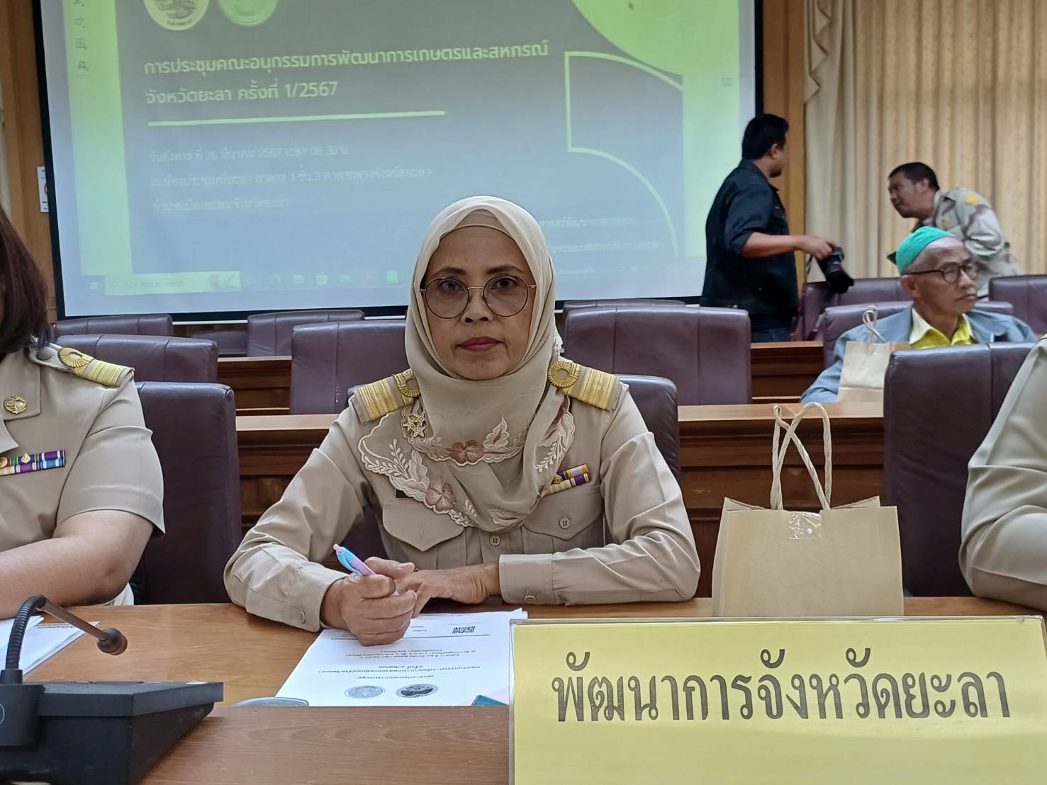 พช.ยะลา ร่วมประชุมคณะอนุกรรมการพัฒนาการเกษตรและสหกรณ์จังหวัดยะลา ครั้งที่ 1/2567