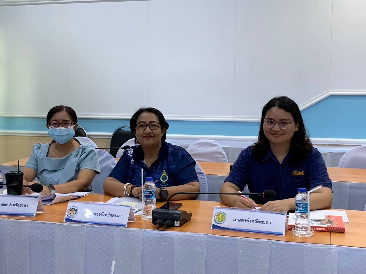 พช.ยะลา ร่วมประชุมระดมความคิดเห็นในการสนับสนุนส่งเสริมผู้ประกอบการ SMEs หรือวิสาหกิจชุมชนในพื้นที่จังหวัดยะลา