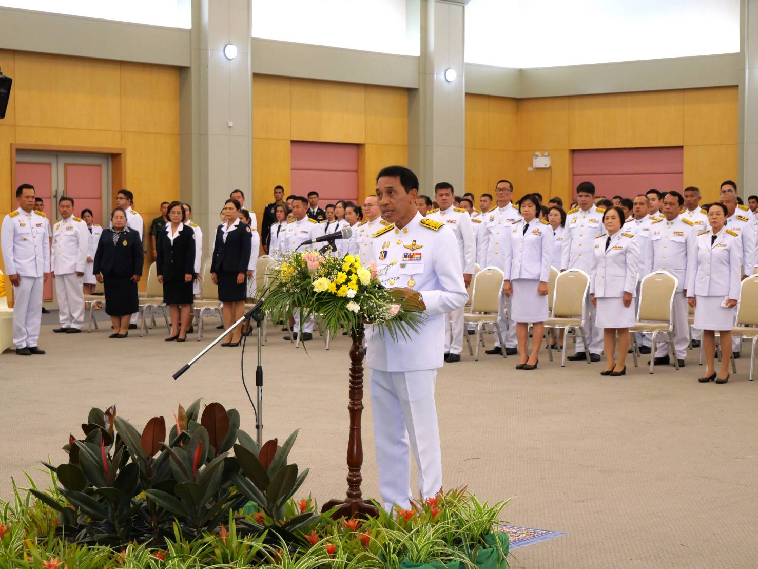 พช.ยะลา ร่วมพิธีวันที่ระลึก “พระบาทสมเด็จพระพุทธยอดฟ้าจุฬาโลกมหาราช และวันที่ระลึกมหาจักรีบรมราชวงศ์” ประจำปี 2567