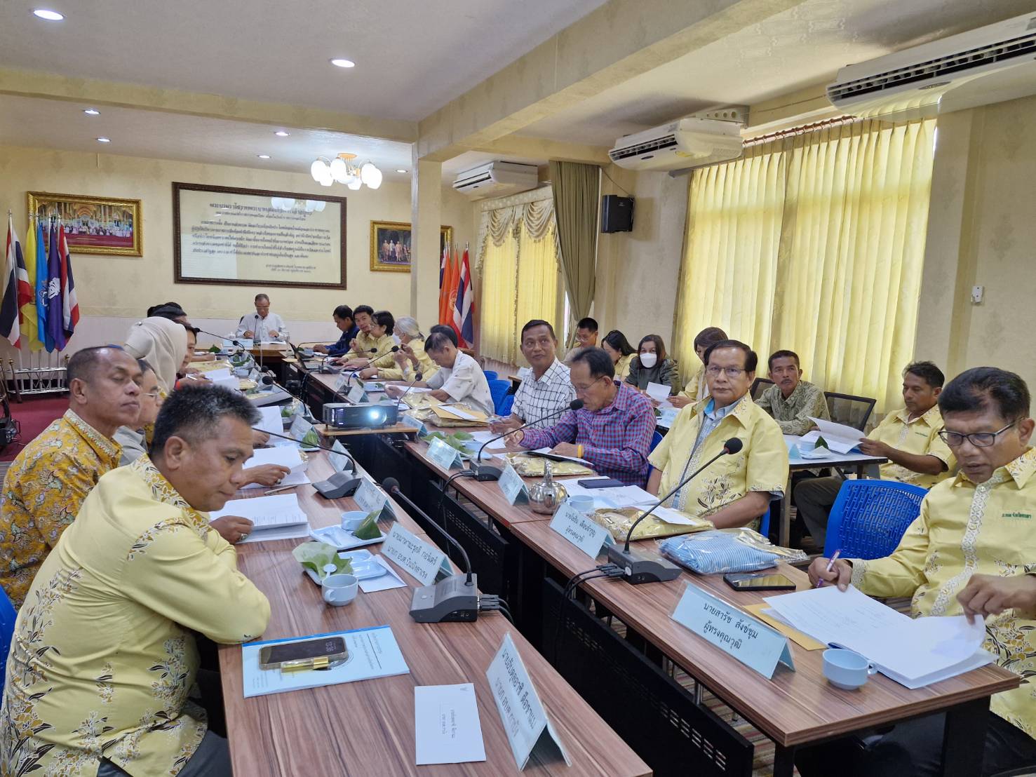 พช.ยะลา ร่วมประชุมคณะกรรมการพนักงานส่วนตำบลจังหวัดยะลา ครั้งที่ 4/2567