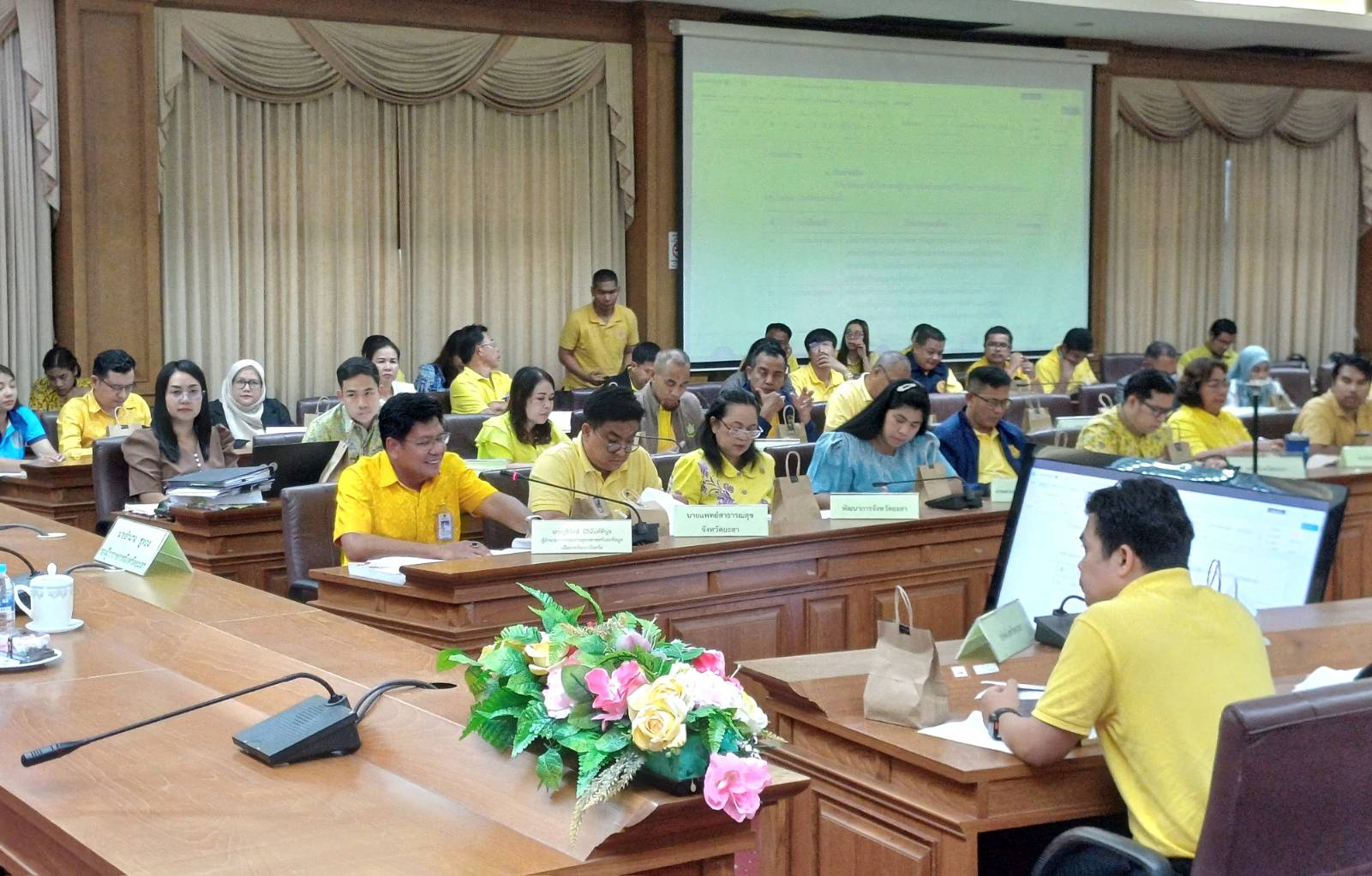 พช. เข้าร่วมประชุมคณะกรรมการบริหารงานจังหวัดแบบบูรณาการจังหวัด (ก.บ.จ.ยล)
