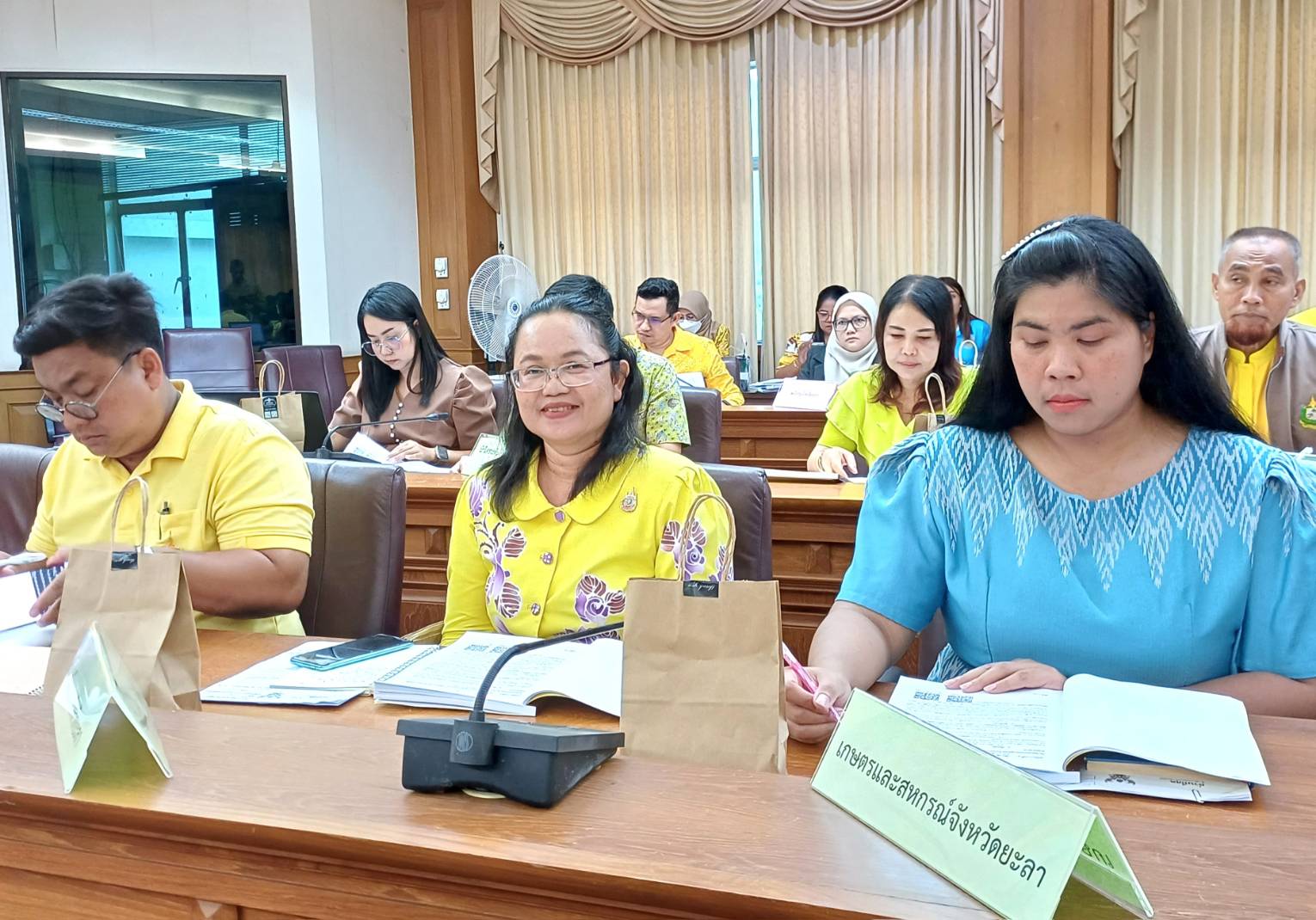 พช. เข้าร่วมประชุมคณะกรรมการบริหารงานจังหวัดแบบบูรณาการจังหวัด (ก.บ.จ.ยล)
