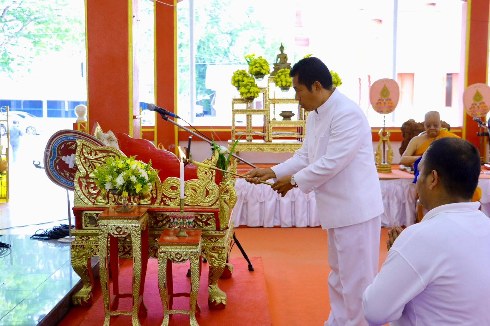 พช.ยะลา ร่วมกิจกรรมส่งเสริมพระพุทธศาสนาเนื่องในวัน วิสาขบูชา
