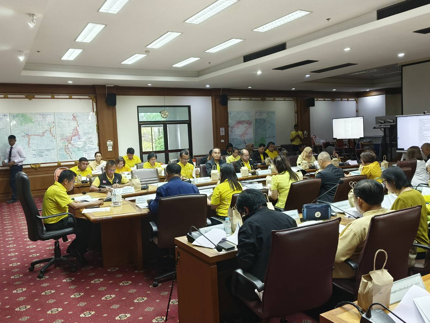 พช.ยะลา ร่วมประชุมคณะอนุกรรมการนโยบายที่ดินจังหวัดยะลา ครั้งที่ 1