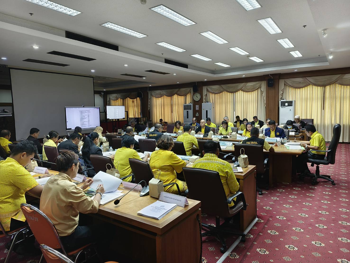 พช.ยะลา ร่วมประชุมคณะอนุกรรมการนโยบายที่ดินจังหวัดยะลา ครั้งที่ 1
