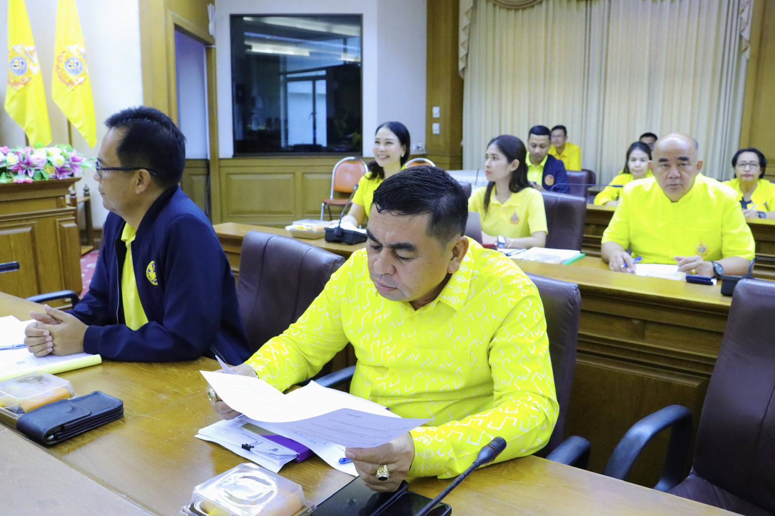 พช.ยะลา ร่วมประชุมคณะกรรมการจัดงานสมโภชหลักเมืองและงานกาชาดจังหวัดยะลา ครั้งที่ 62 ประจำปี 2567