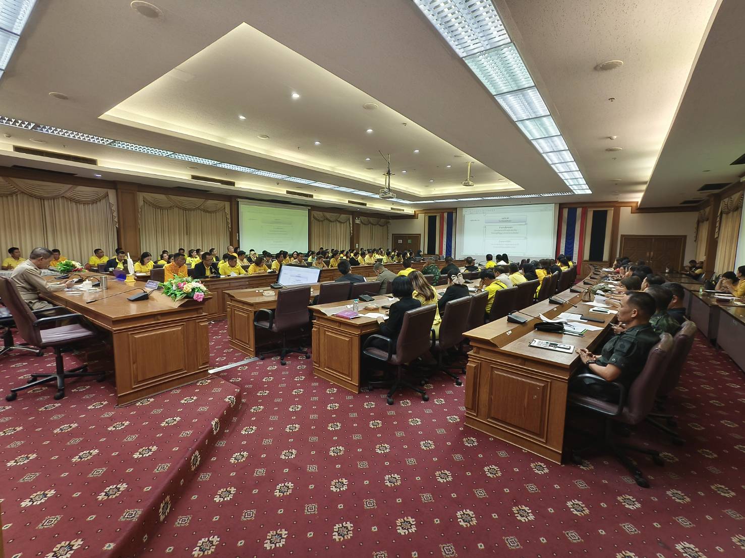 พช.ยะลา ร่วมประชุมคณะกรรมการจัดงานสมโภชหลักเมืองและงานกาชาดจังหวัดยะลา ครั้งที่ 62 ประจำปี 2567