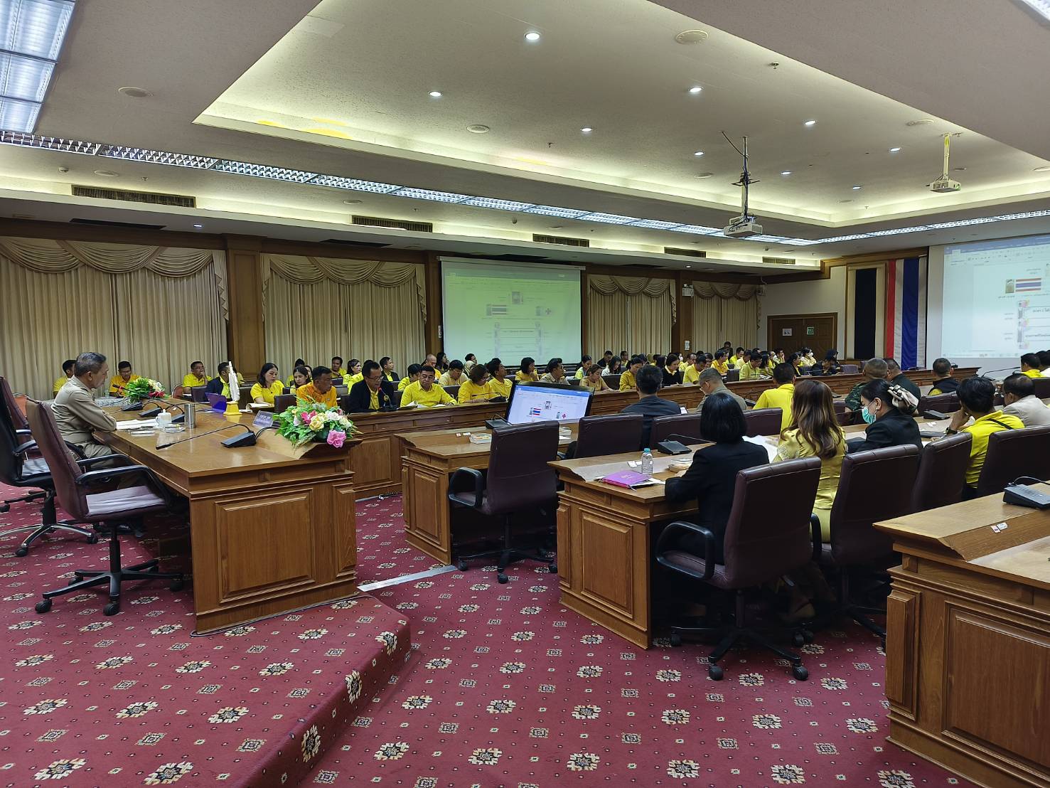 พช.ยะลา ร่วมประชุมคณะกรรมการจัดงานสมโภชหลักเมืองและงานกาชาดจังหวัดยะลา ครั้งที่ 62 ประจำปี 2567
