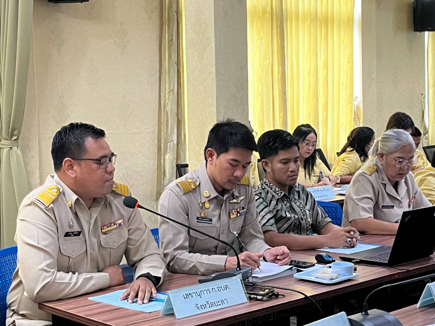พช.ยะลา ร่วมประชุมคณะกรรมการพนักงานส่วนตำบลจังหวัดยะลา ครั้งที่ 5/2567