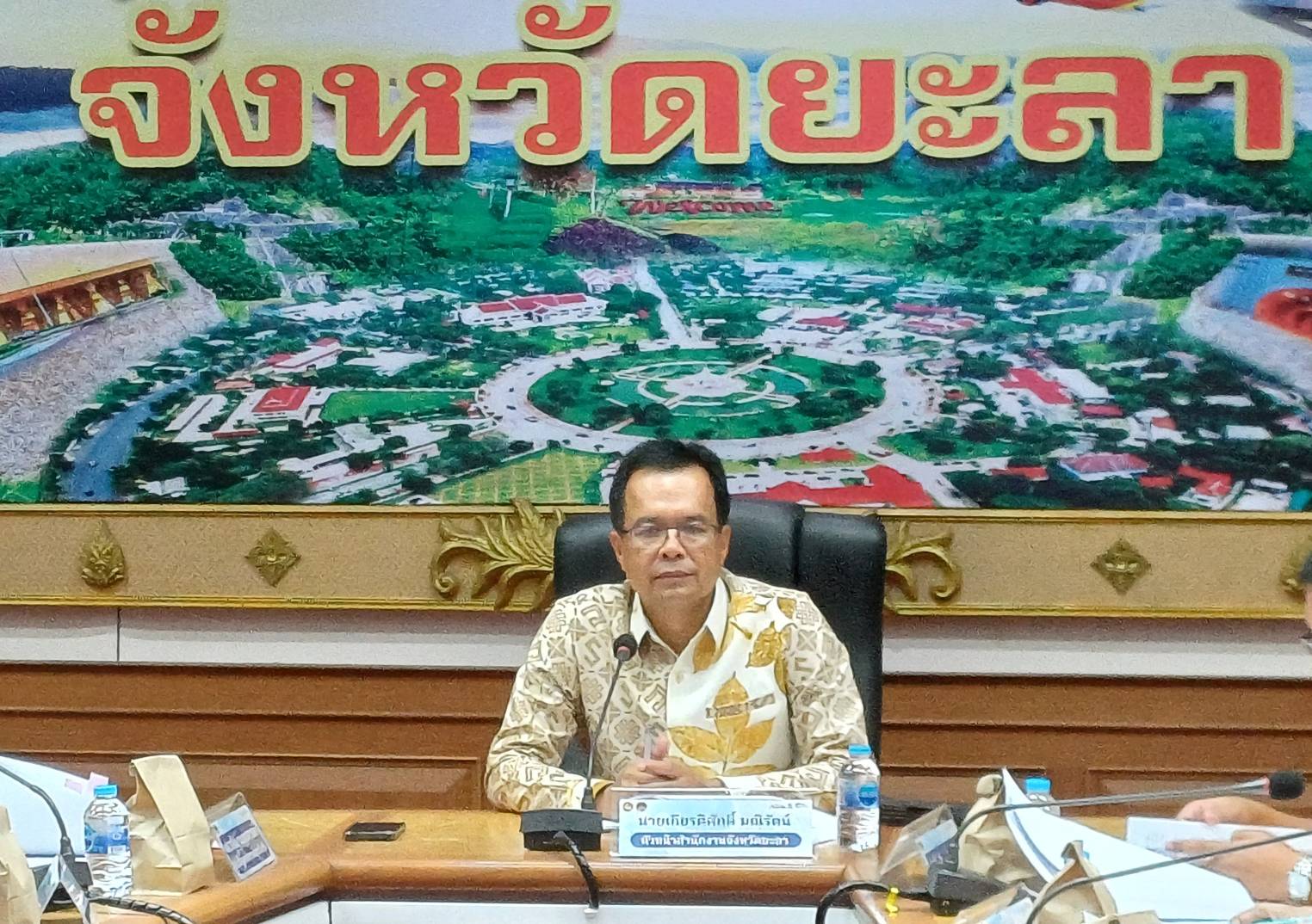 พข.ยะลา ร่วมประชุมคณะกรรมการบริหารและจัดหาระบบคอมพิวเตอร์ของหน่วยงานในสังกัดกระทรวงมหาดไทย จังหวัดยะลา ครั้งที่ 3/2567