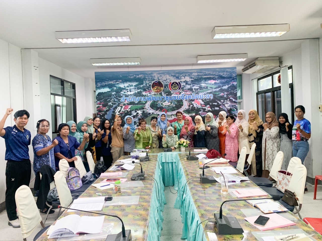 พช.ยะลา ประชุมเชิงปฏิบัติการเสริมสร้างศักยภาพองค์กรสตรีเพื่อขับเคลื่อนการขจัดความยากจน