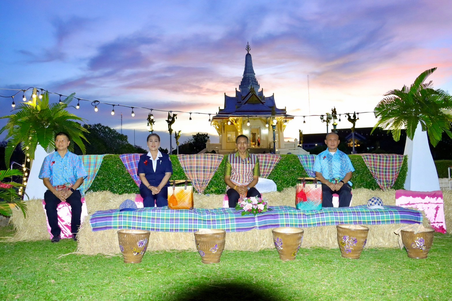 พช.ยะลา  ร่วมกิจกรรมแถลงข่าวงานสมโภสหลักเมืองและงานกาชาดจังหวัดยะลา ประจำปี 2567